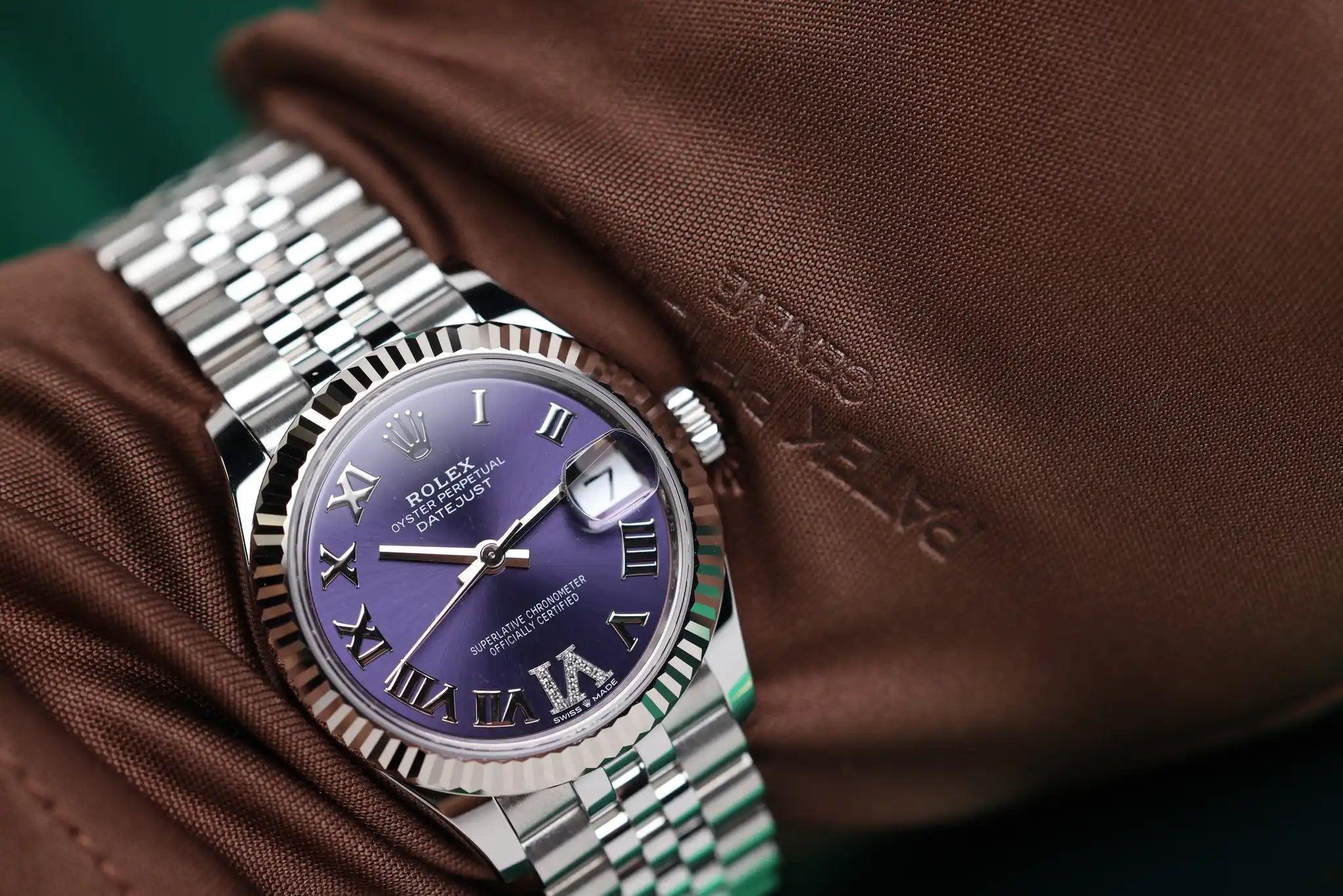 Rolex Datejust 31 278274 Aubergine Full set 2025