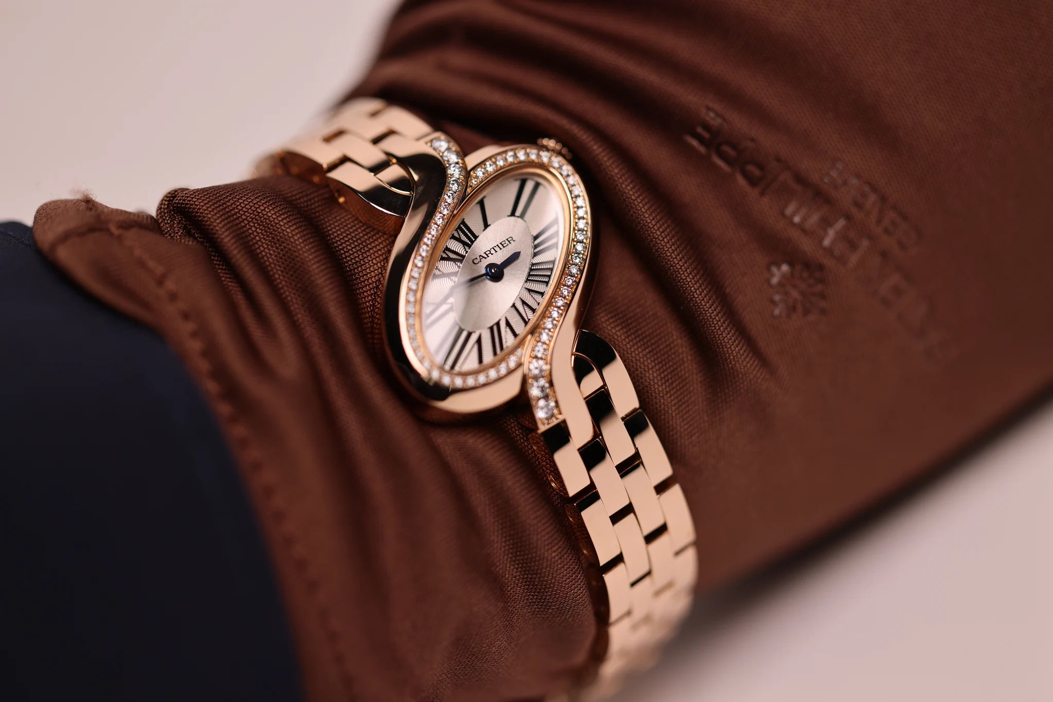 Cartier Délices Small 18k Diamond Watch WG800003