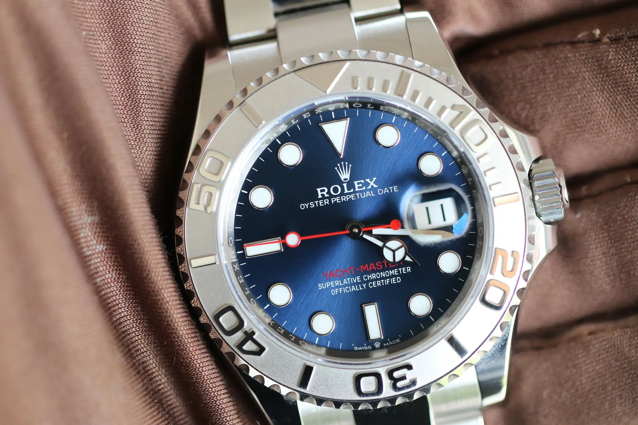 Rolex Yacht-Master 126622 Blau Komplettset 2022