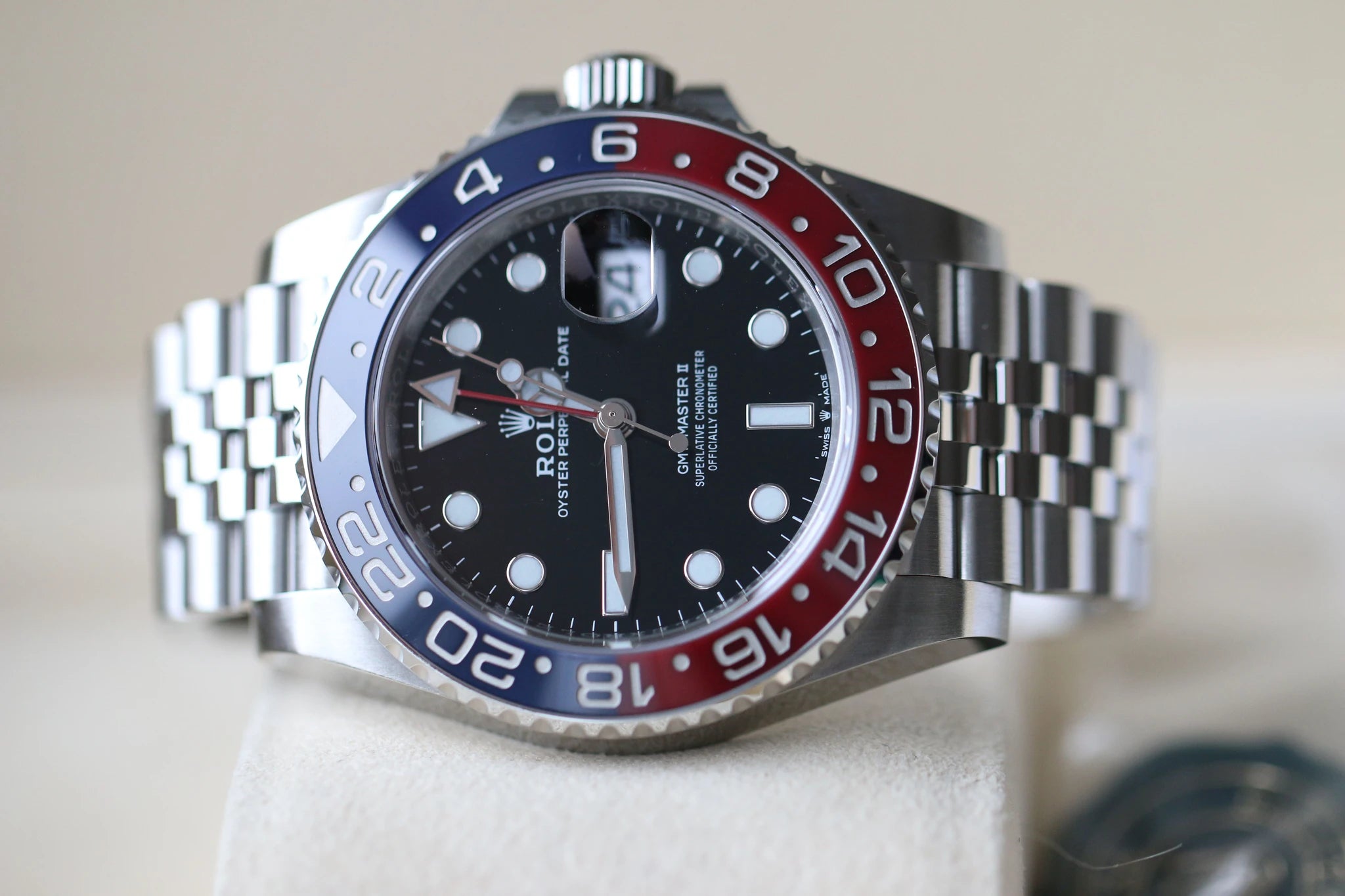 Rolex GMT-Master II 126710BLRO Full set 2019