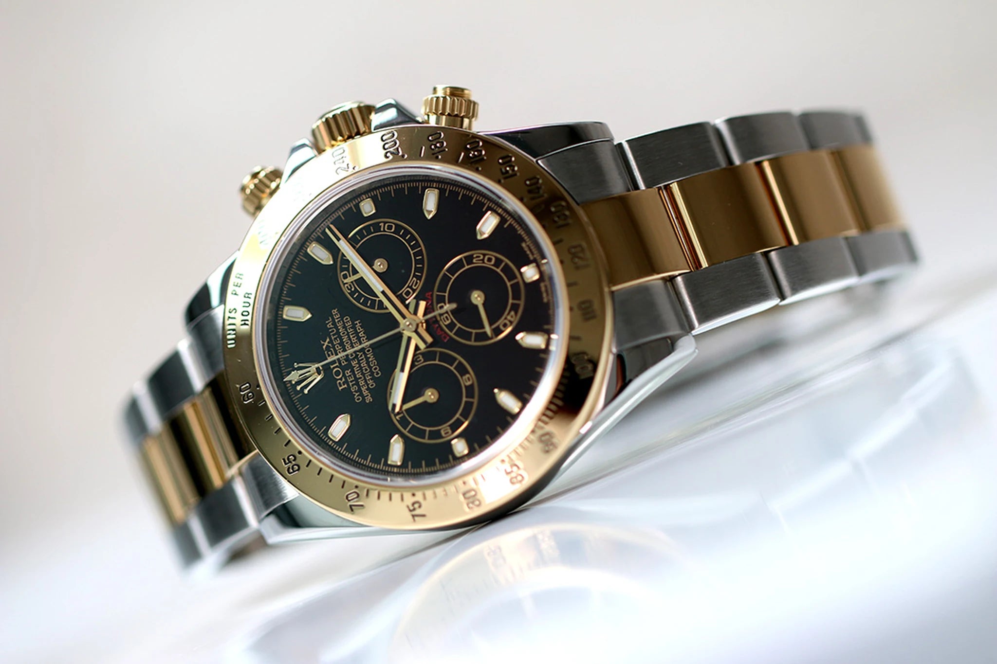 Rolex Cosmograph Daytona 116523 2011 Noir  Acier inoxydable