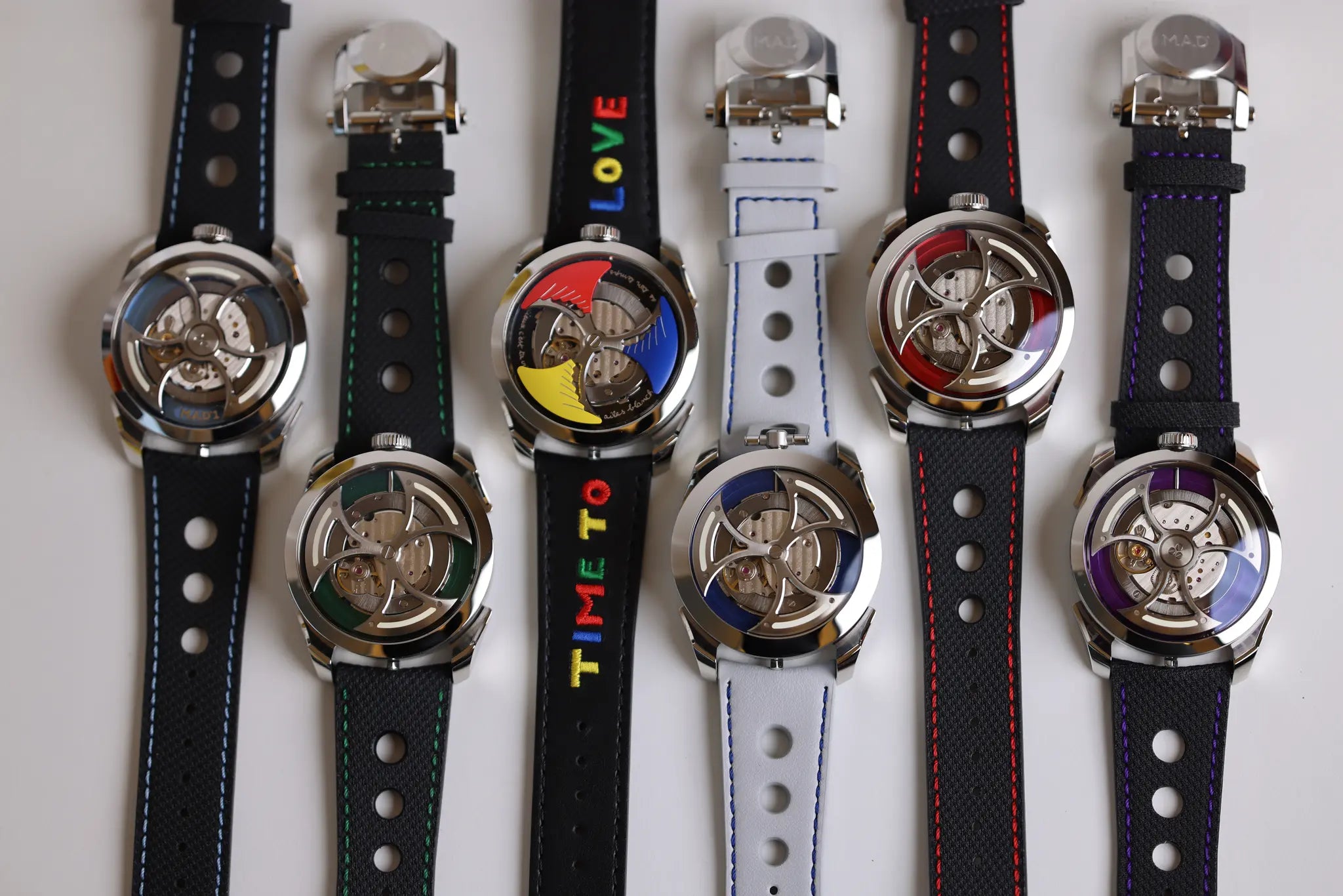 Prix sur demande - Pack Collector MB&F M.A.D.1 & M.A.D.1S - 6 Montres Neuves 2025