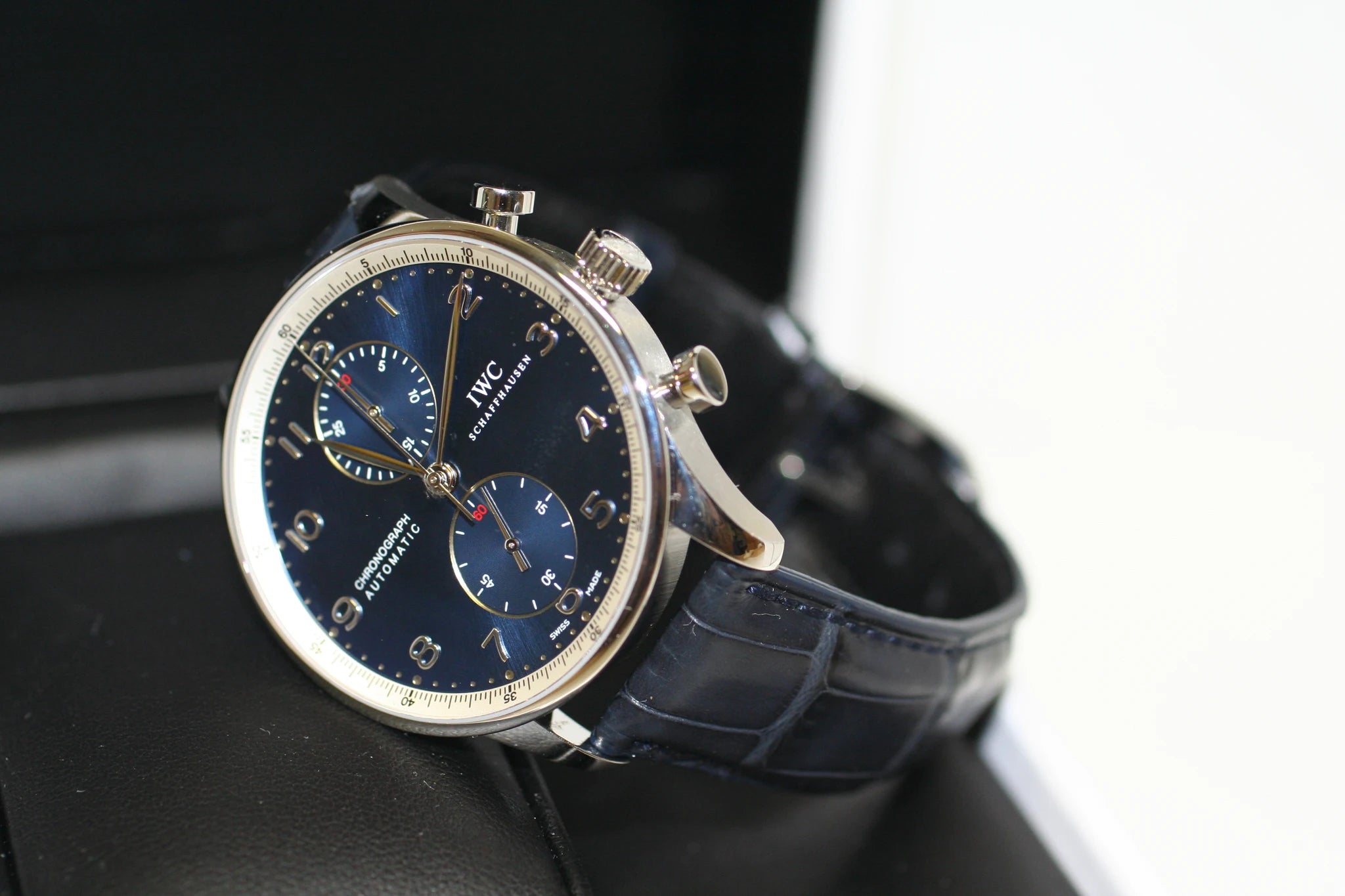 IWC Portugaise Chronomètre IW371432 2007 Bleu