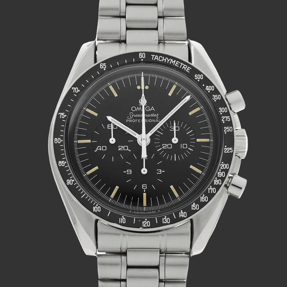 Omega Speedmaster Moonwatch Professional 5th 145.022 1990 Schwarzer Edelstahl