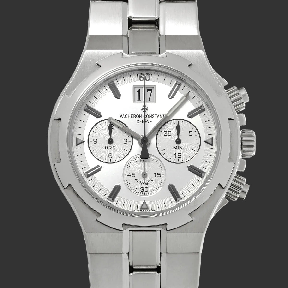 Vacheron Constantin Overseas Chronograph 49140/423A-8790 2000 Silberner Edelstahl