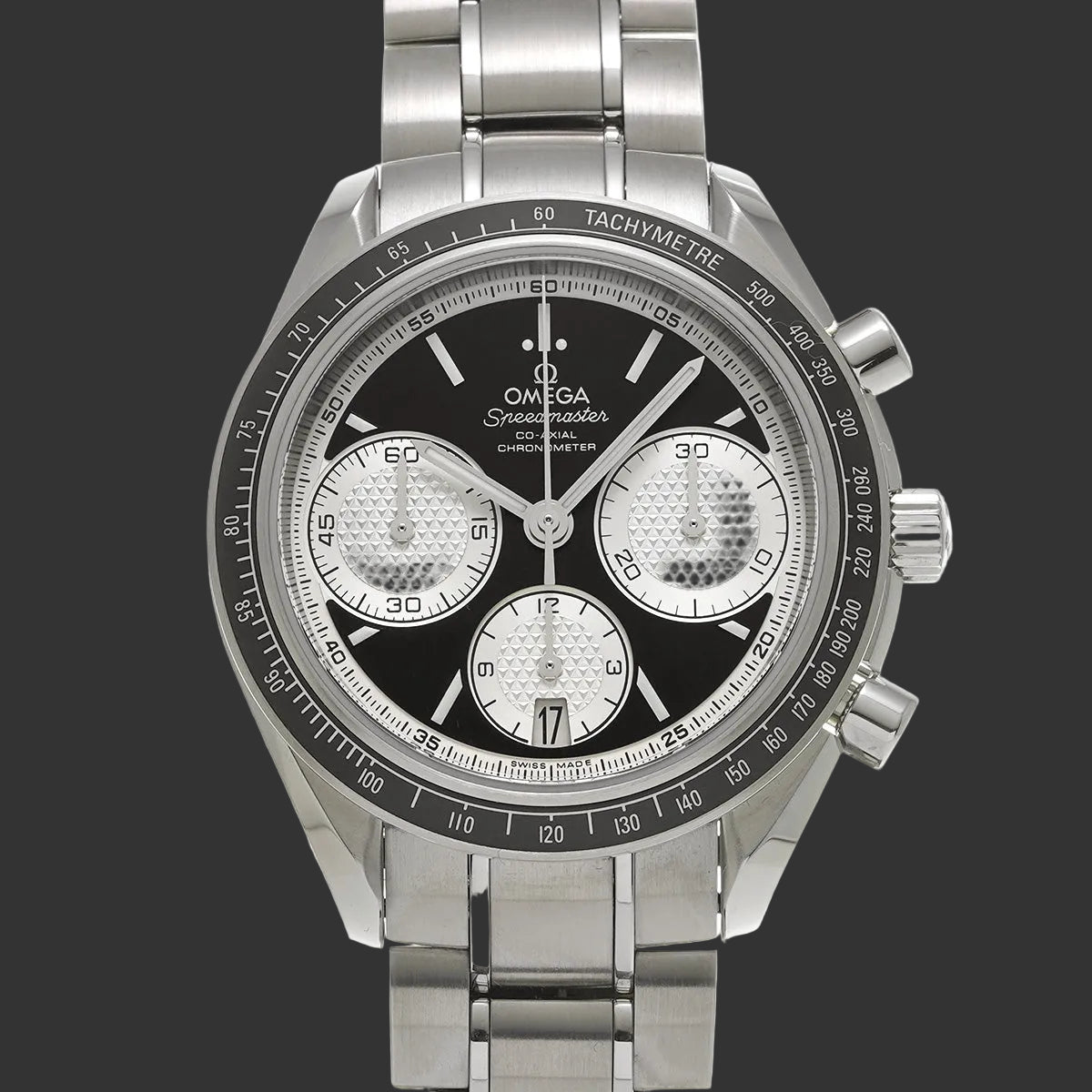 OMEGA Speedmaster Racing Co-Axial 326.30.40.50.01.002  Noir Argent Acier inoxydable