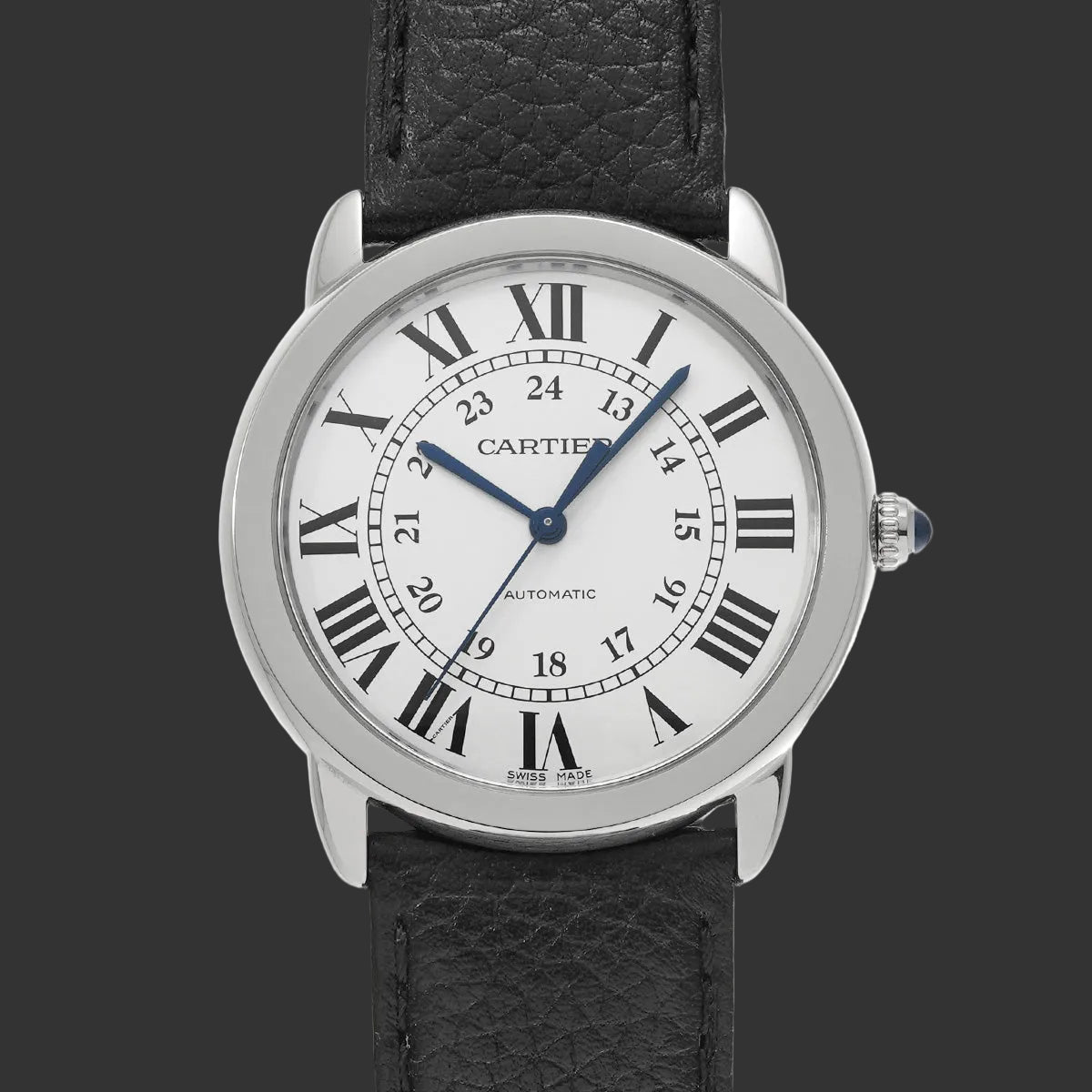 Cartier Ronde Solo 36mm WSRN0021 2018 Argent  Acier inoxydable