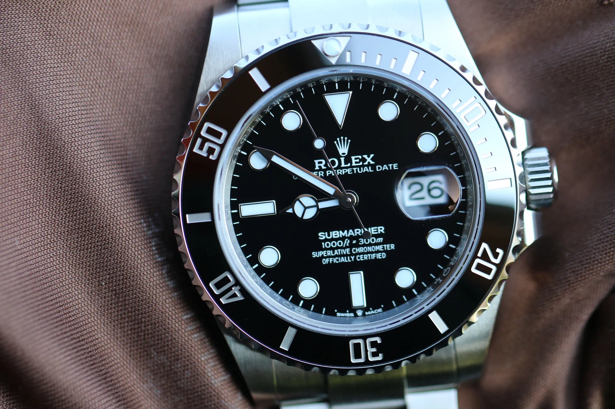 Rolex Submariner Date 126610LN 2025 Black Stainless Steel