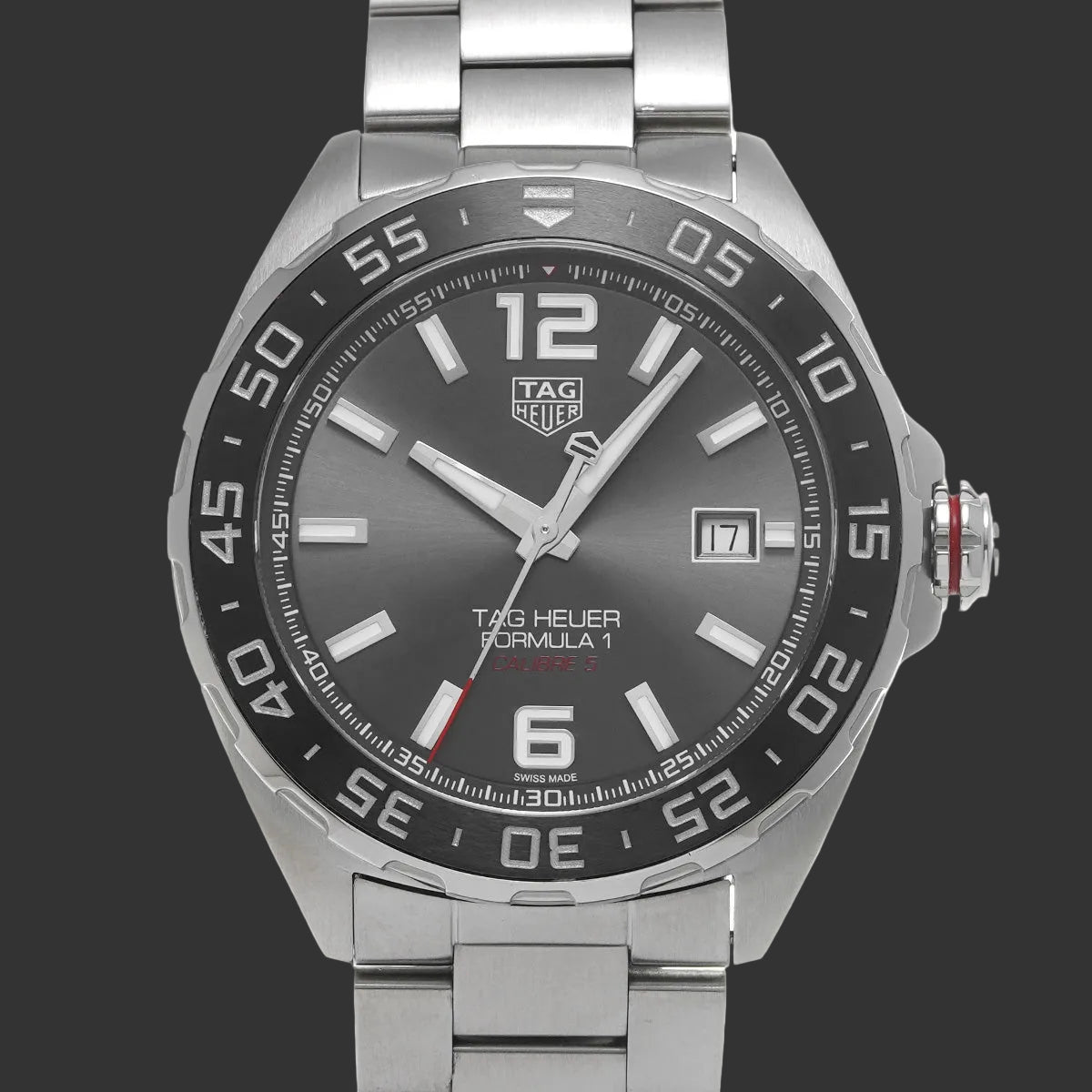 TAG Heuer Formula 1 Calibre 5 WAZ2011.BA0842 Grauer Edelstahl