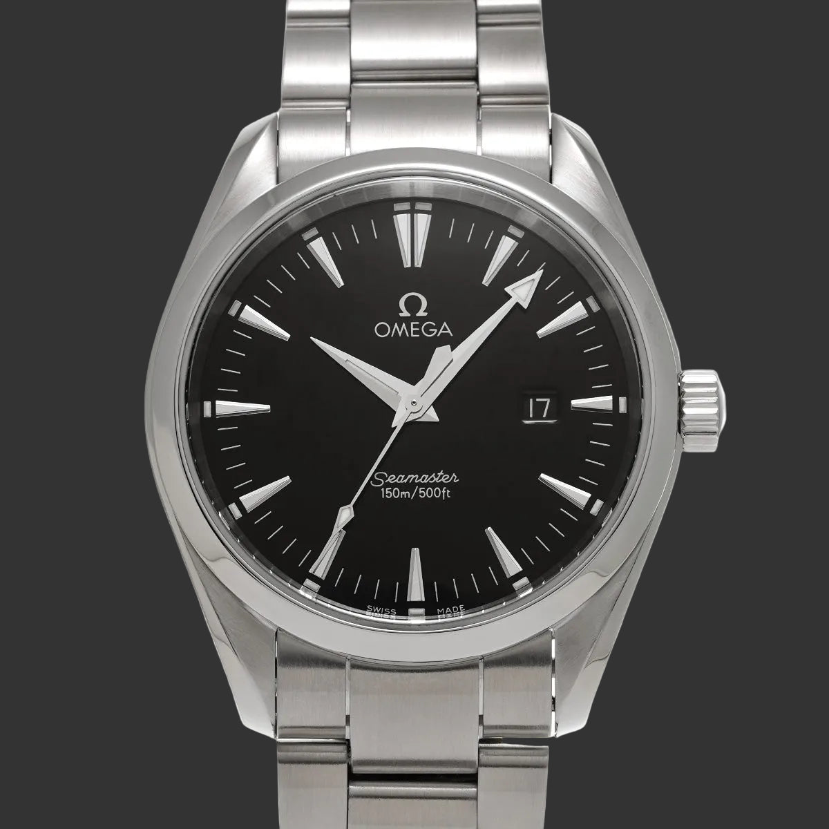 Omega Seamaster Aqua Terra Quartz 2517.50 2006 Noir  Acier inoxydable