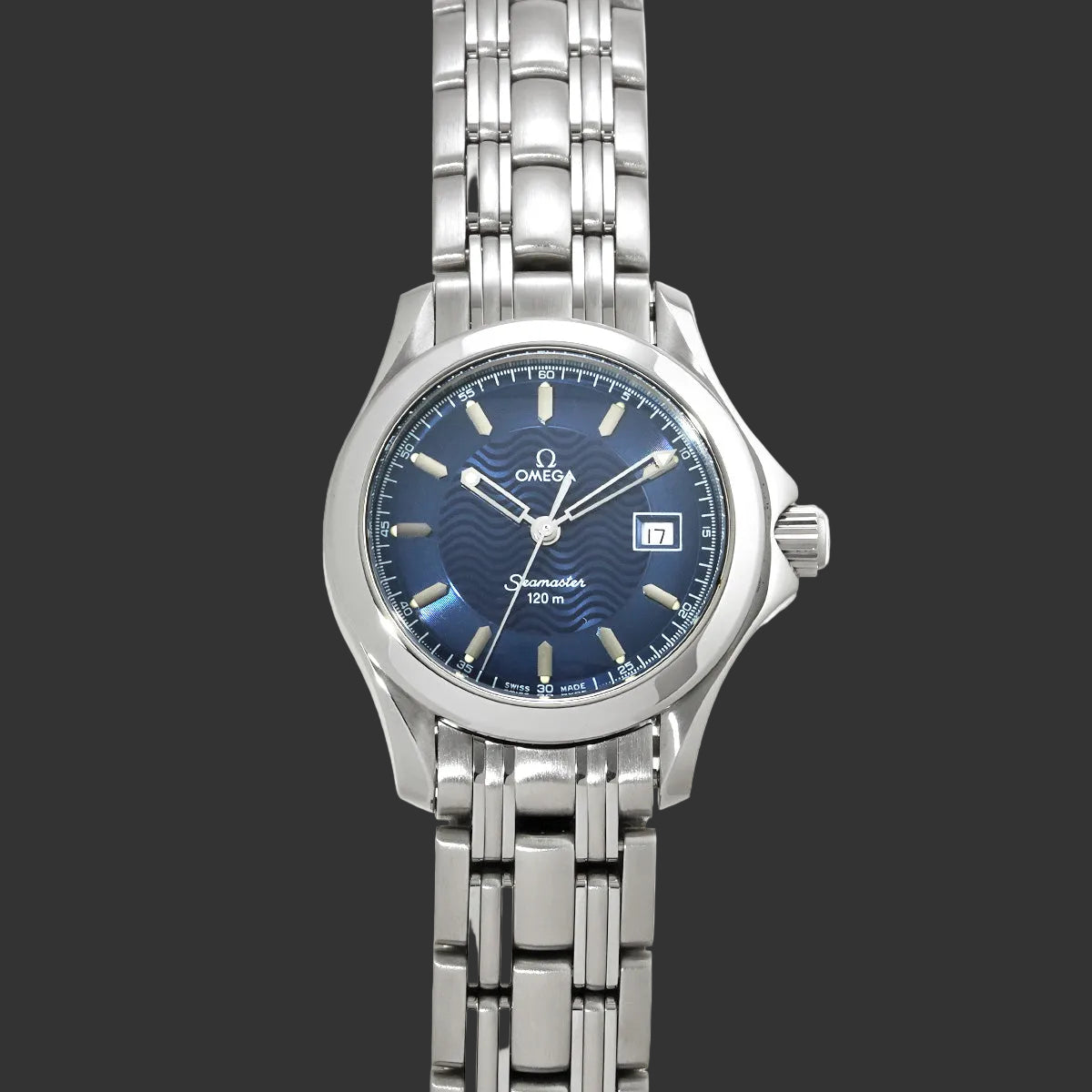 Omega Seamaster 120 Quartz 2571.81  Bleu  Acier inoxydable