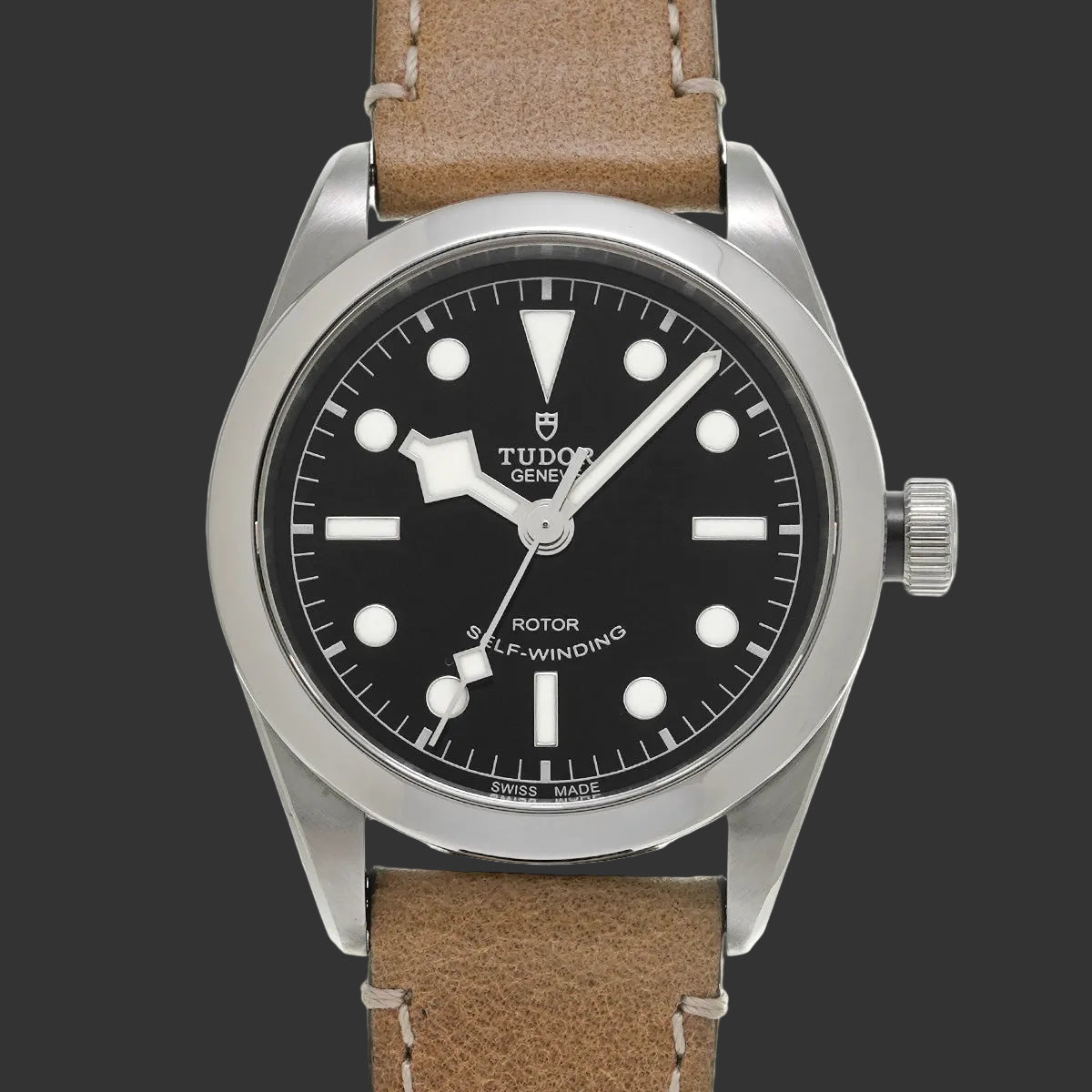 Tudor Black Bay 36 79500 2016 Noir  Acier full set