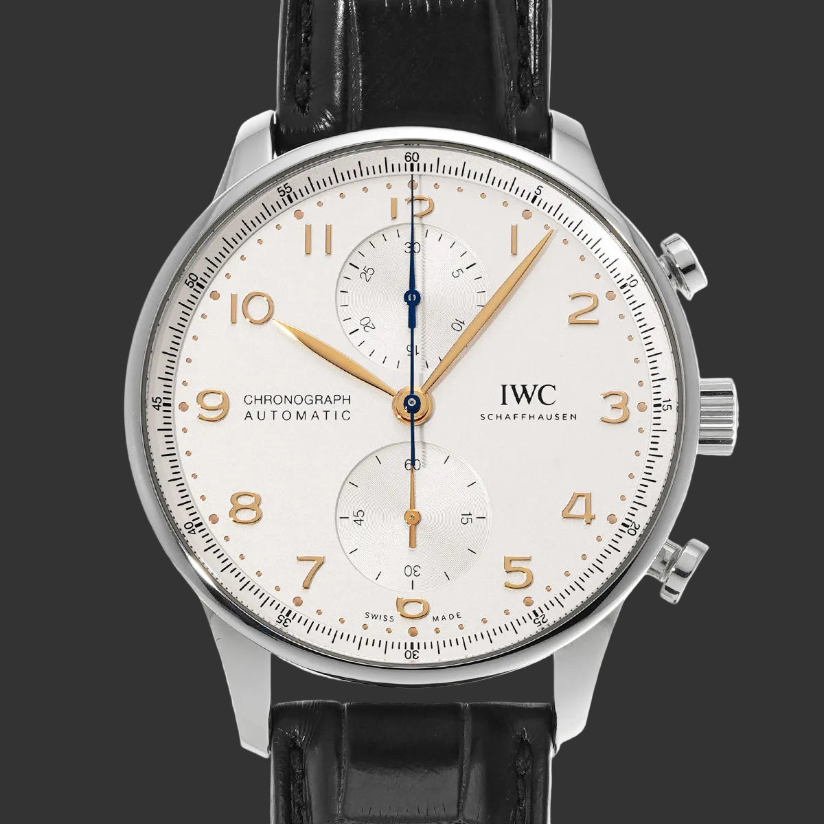 IWC Portugaise Chronomètre IW371604 2023 Argent  Acier inoxydable