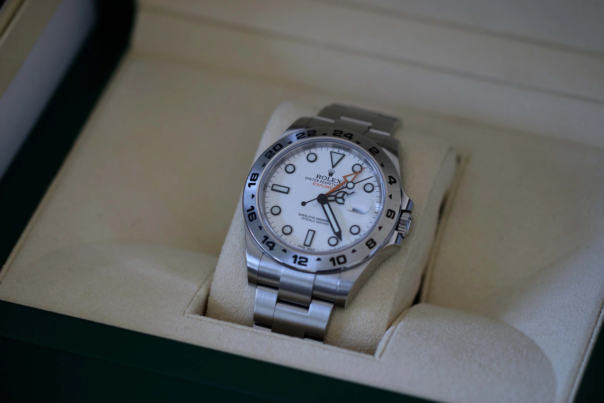 Rolex Explorer II 216570 Full set 2017