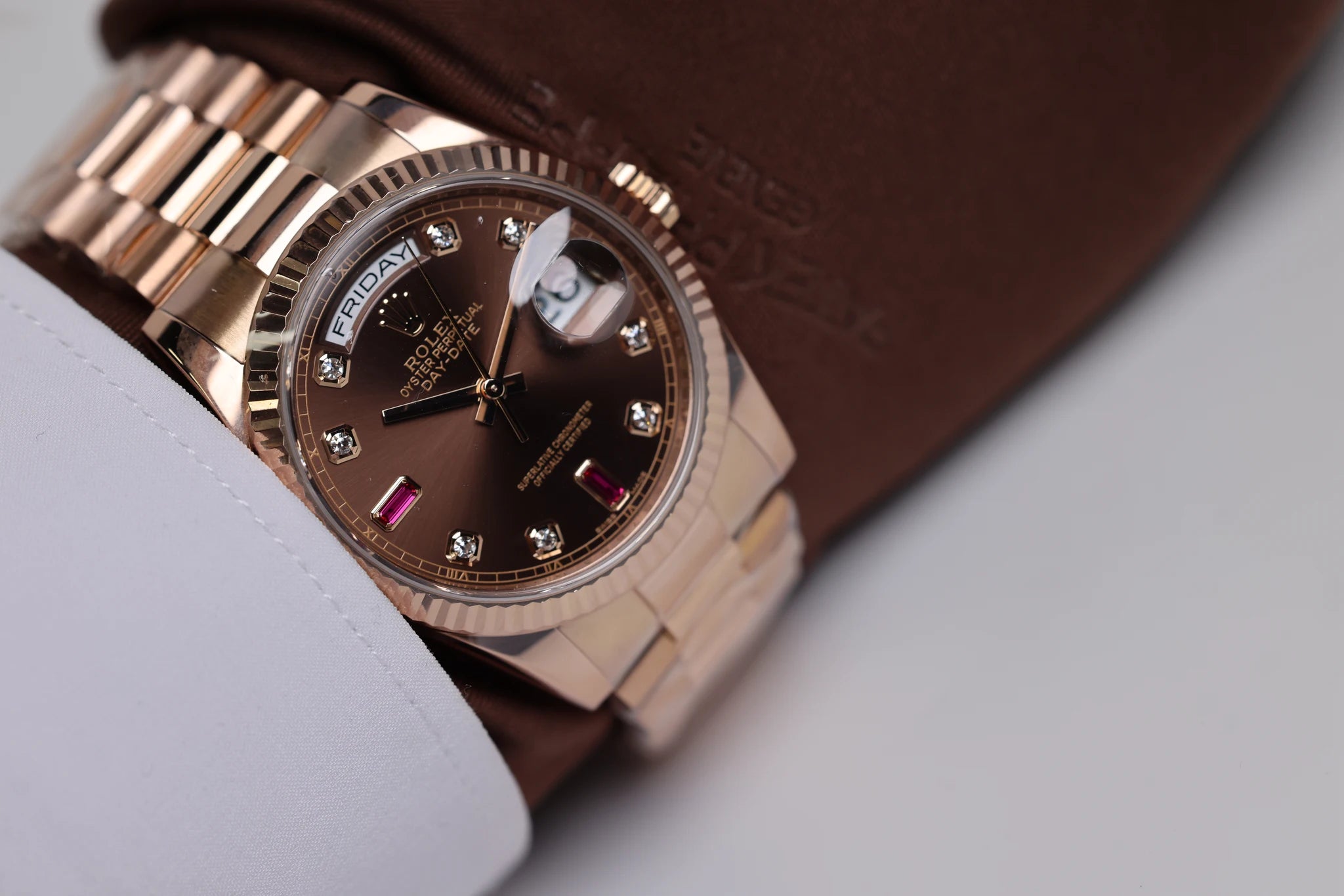 Rolex Day-Date 36 118235A Chocolat 2018