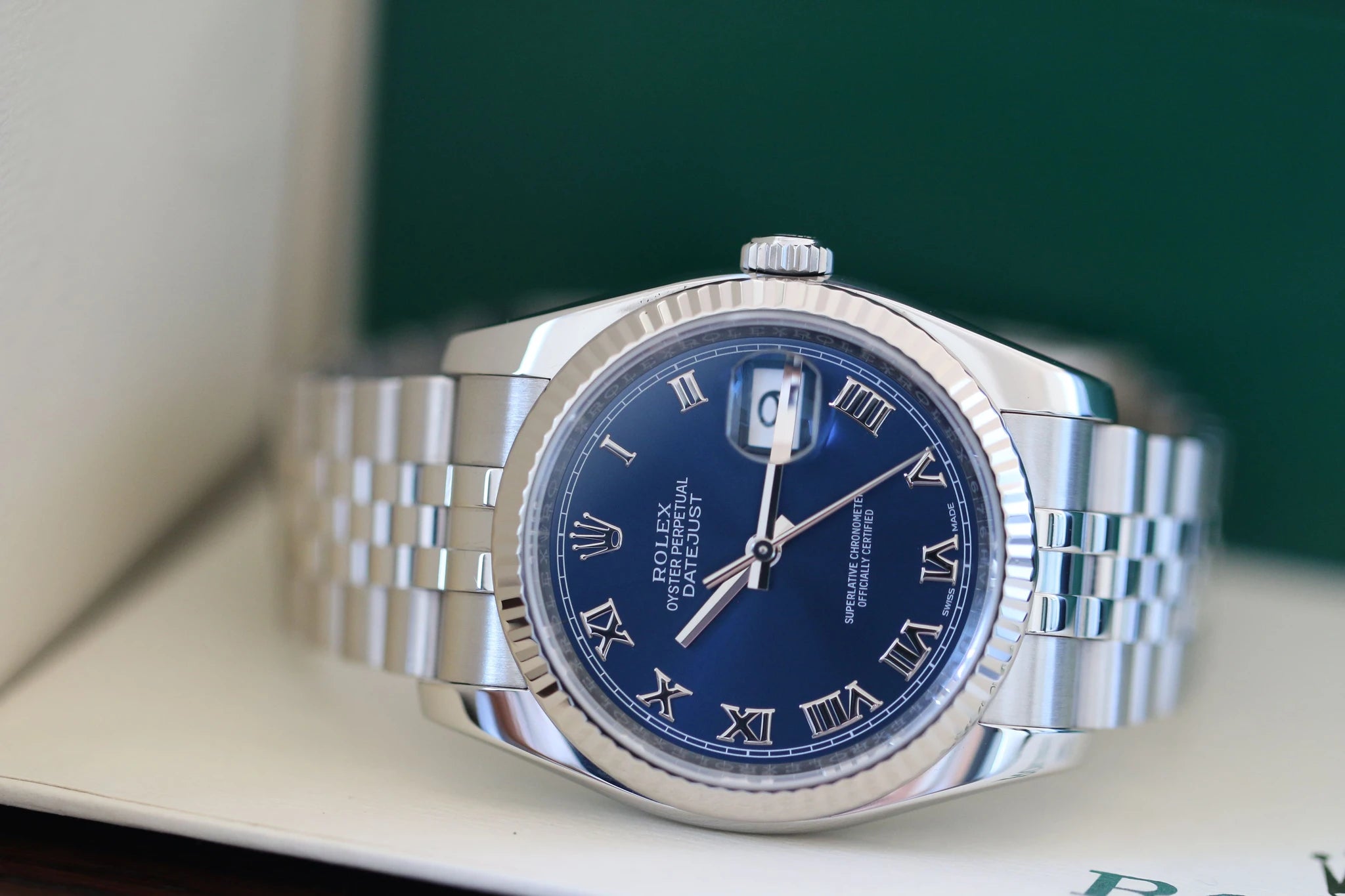 Rolex Datejust 116234 Bleu Full set 2015