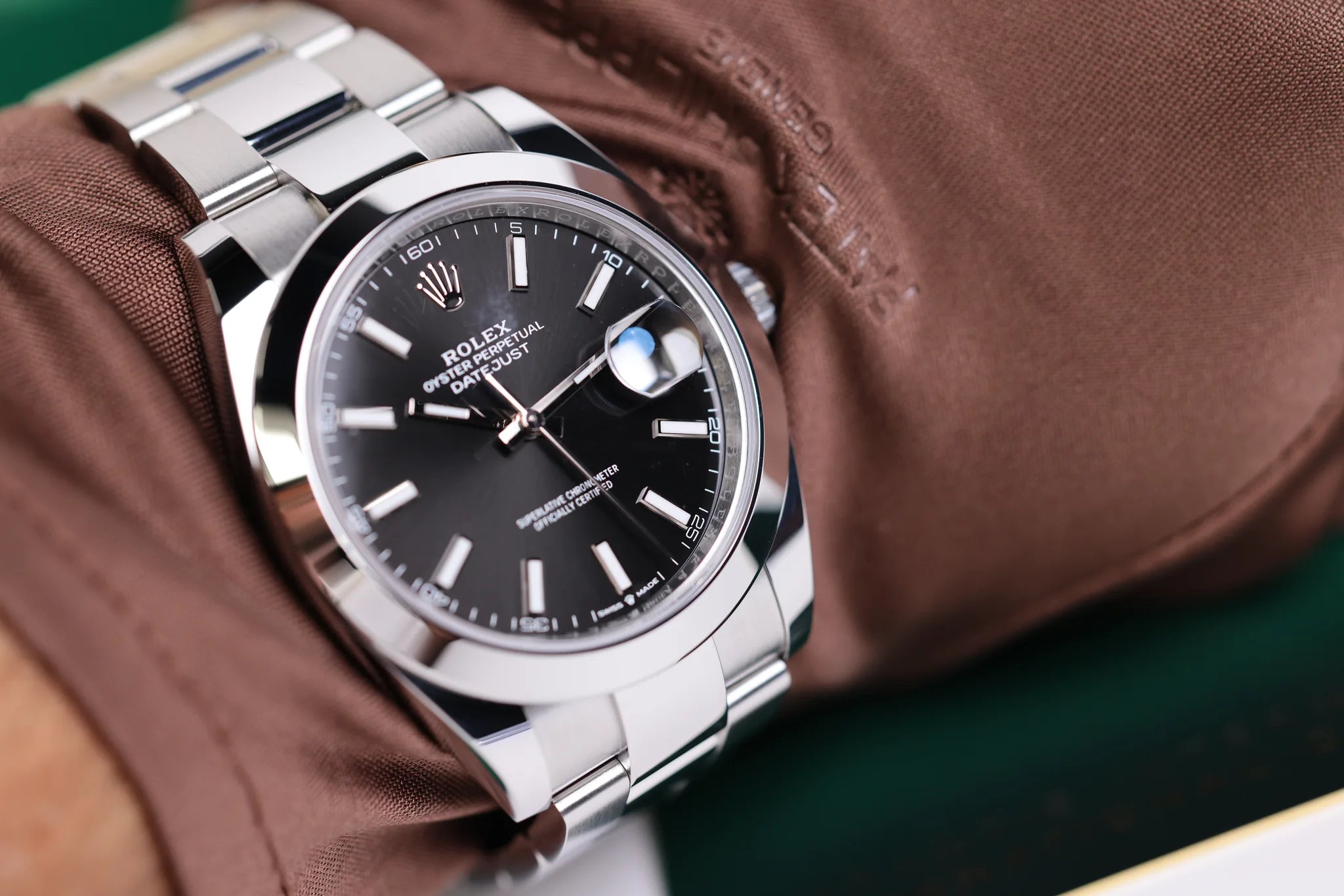 Rolex Datejust 41 126300 Noir Full set 2024
