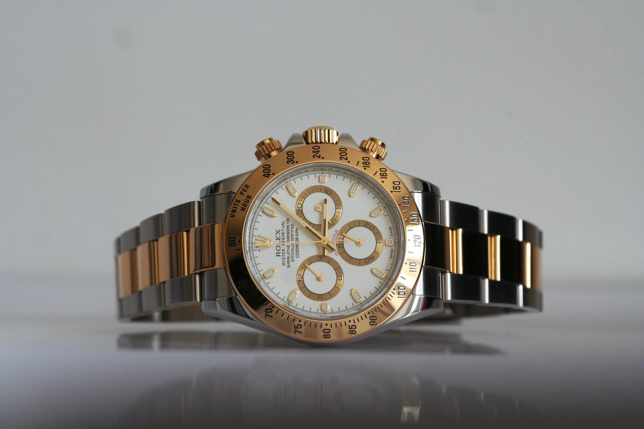Rolex Cosmograph Daytona 116523 2013 Weißgold / Stahl