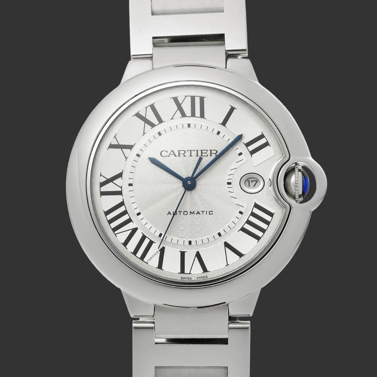 Cartier Baron Bleu W69012Z4 2018 Argent  Acier inoxydable