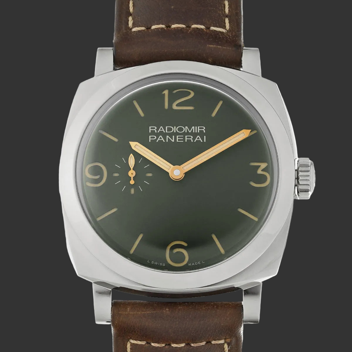 Panerai Radiomir 45 mm PAM00995 2021 Vert militaire  Acier inoxydable
