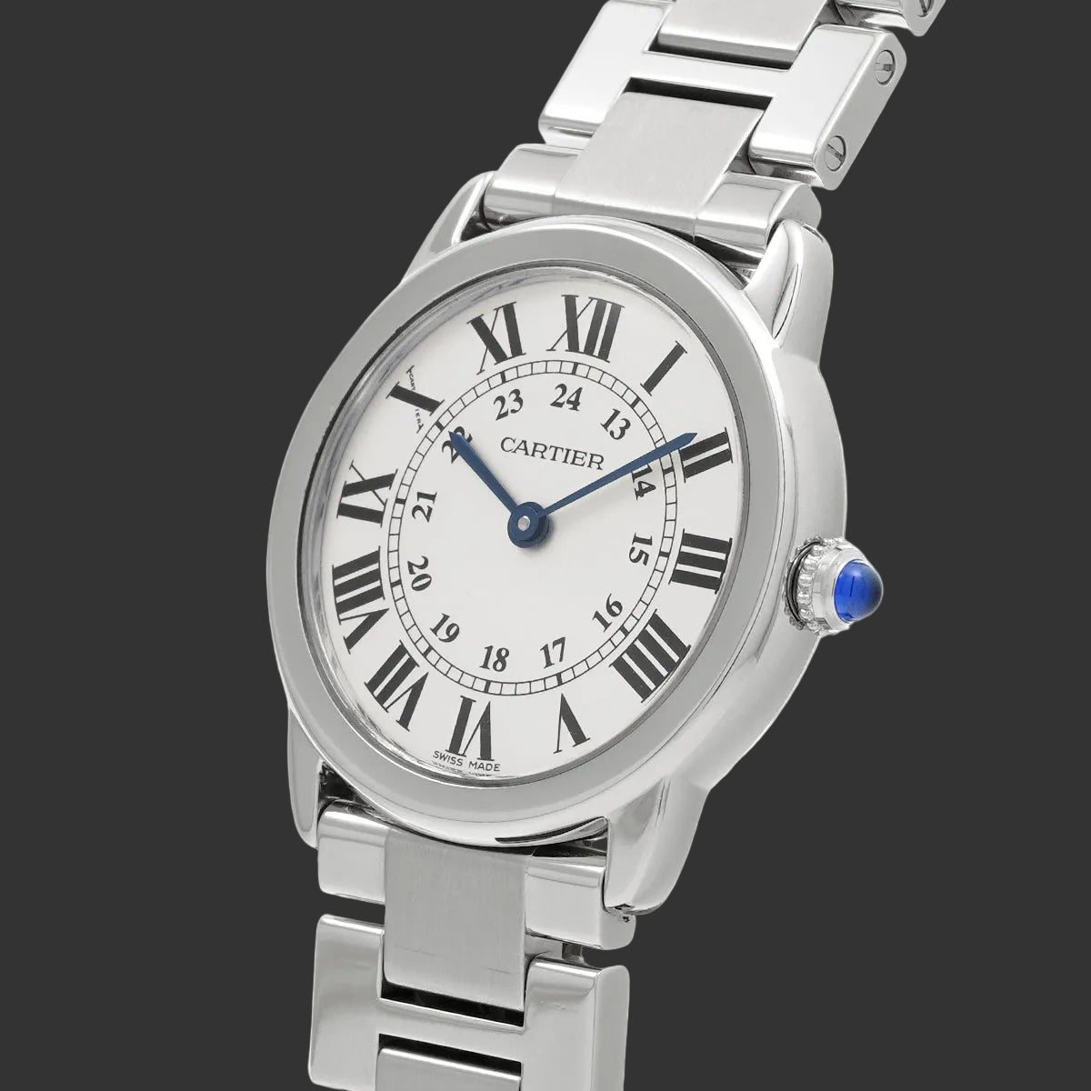 Cartier Ronde Solo de Cartier SM W6701004 2017 Argent  Acier inoxydable