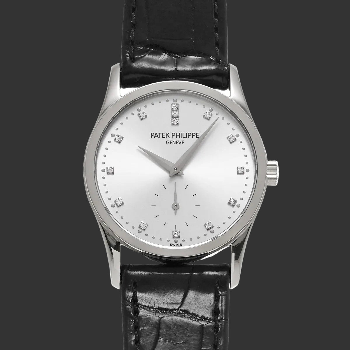 Patek Philippe Calatrava 3796G-018  Argent Diamant Or blanc