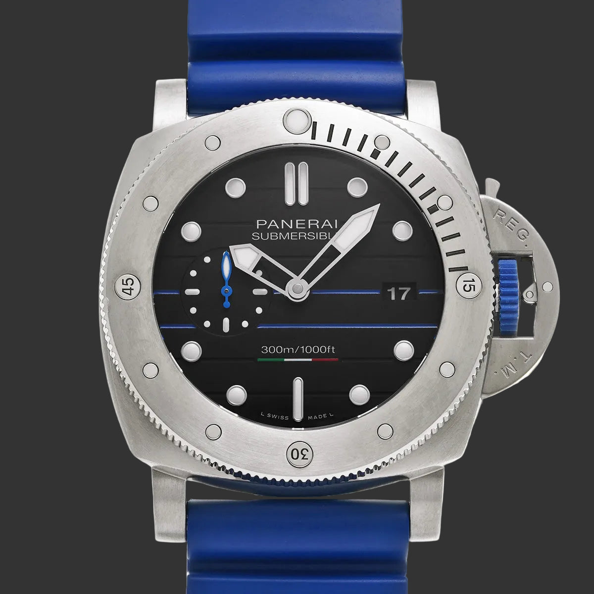 Panerai Submersible Patrouille de France PAM01162 2022 Noir  Titane