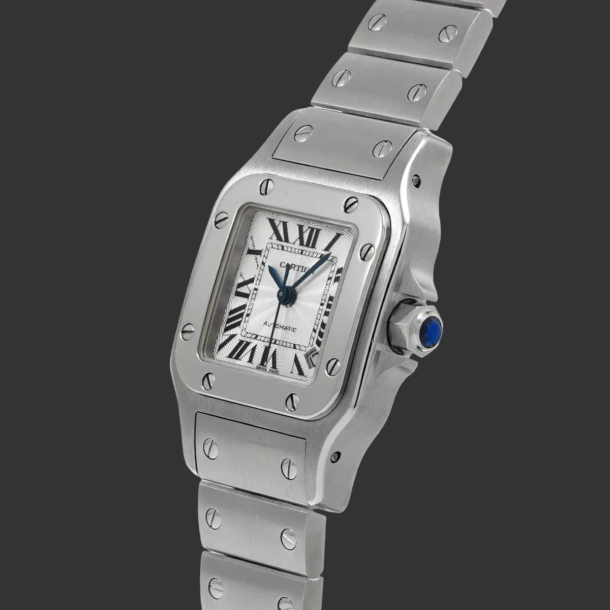Cartier Santos Galbe SM W20054D6 2006 Argent  Acier inoxydable