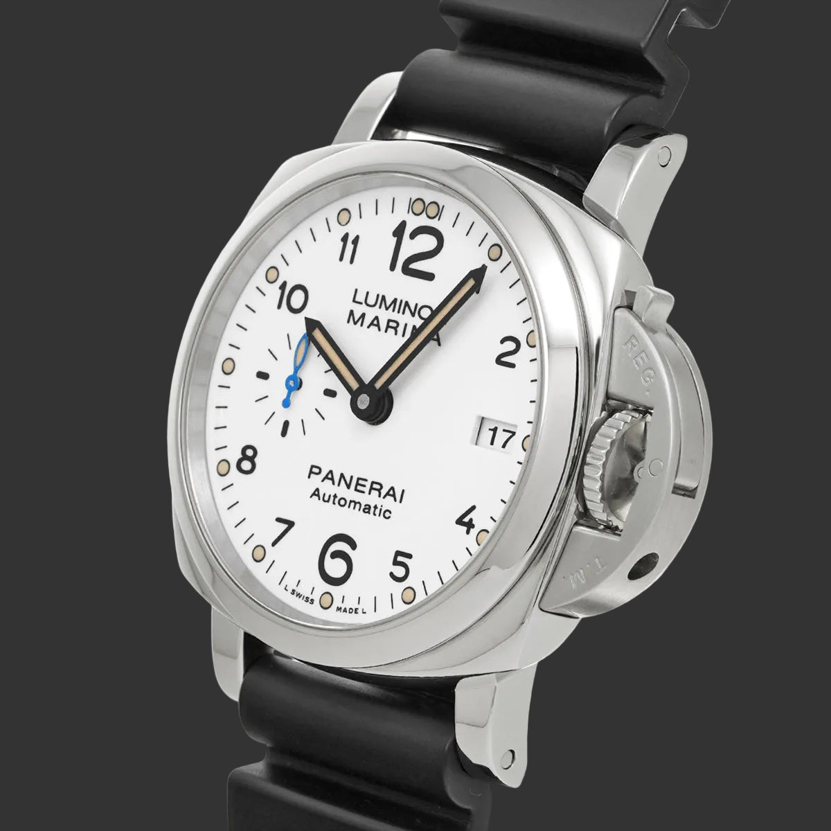 Panerai Luminor Marina 1950 3 Jours Acciaio PAM01523 2018 Blanc  Acier inoxydable