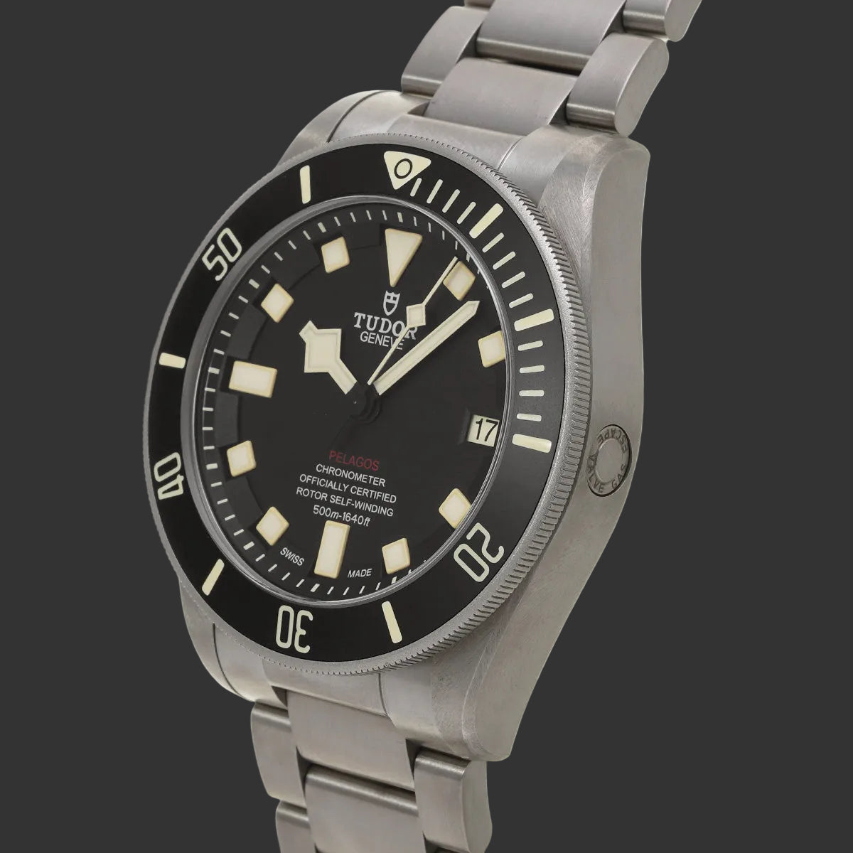 Tudor Pelagos LHD 25610TNL  Noir  Titane