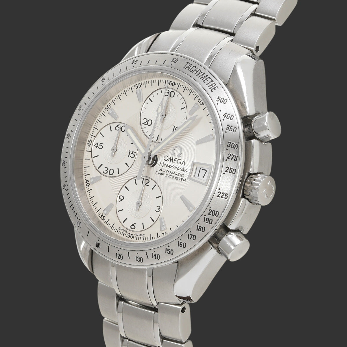 Omega Speedmaster Date 3211.30 2016 Argent  Acier inoxydable