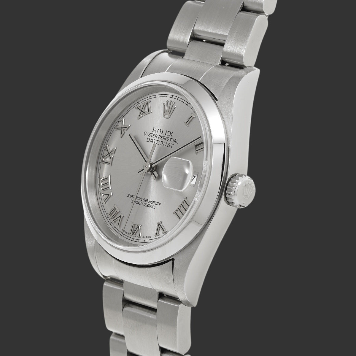 Rolex Datejust 16200 2005 Gris  Acier inoxydable