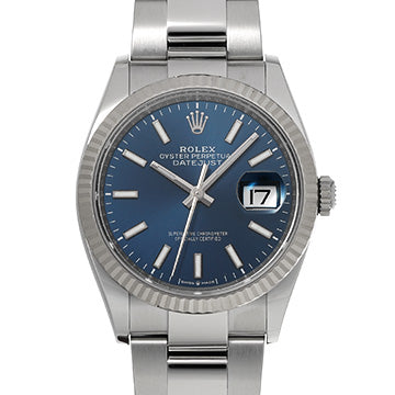 Rolex Datejust 36 126234 2020 Bleu éclatant  Acier inoxydable