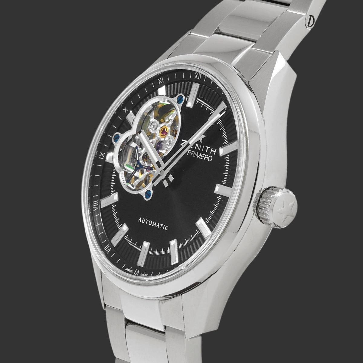 Zenith El Primero Synopsis 03.2170.4613/21.M2170 2015 Noir  Acier inoxydable