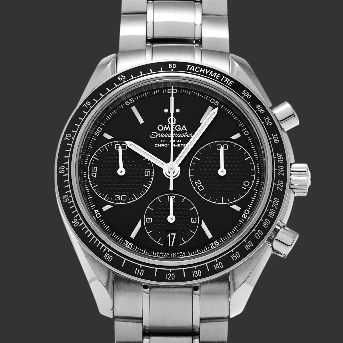 Omega Speedmaster Racing Co-Axial 326.30.40.50.01.001 Noir Acier inoxydable