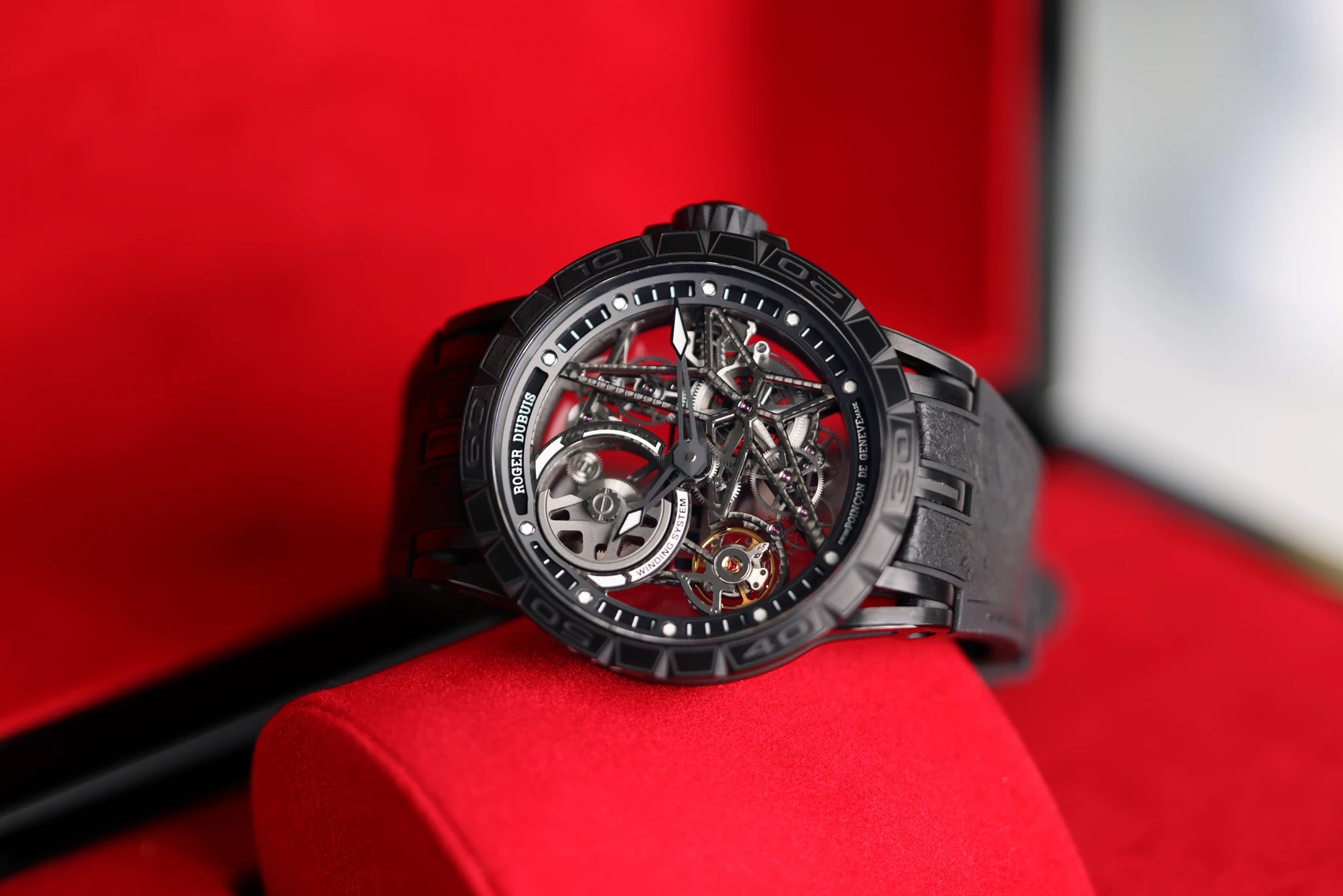 Roger Dubuis Excalibur Spider Pirelli Titane DBEX0826 Full set 2025 Neuve