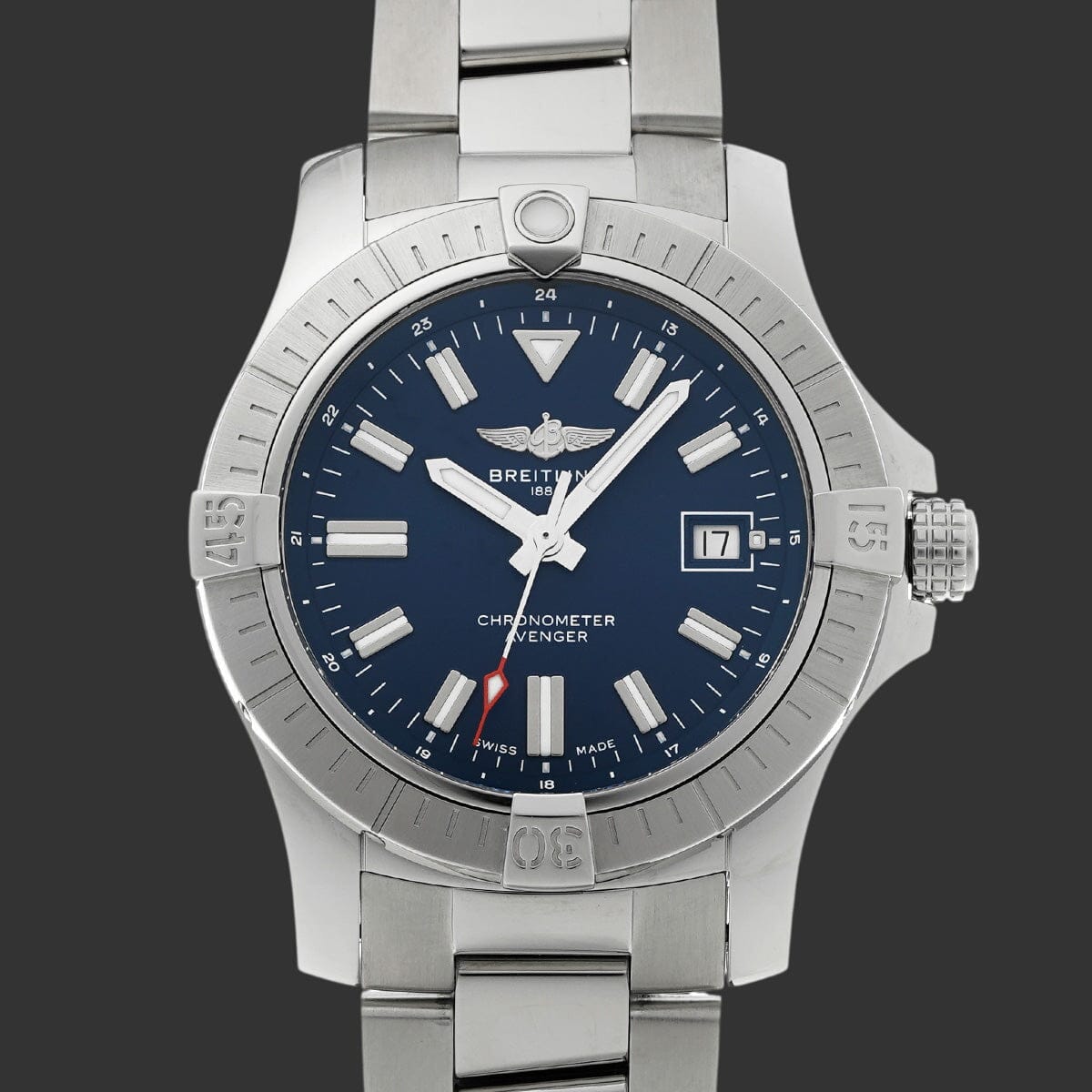 Breitling Avenger Automatique 43 A17318101C1A1 Bleu Acier inoxydable