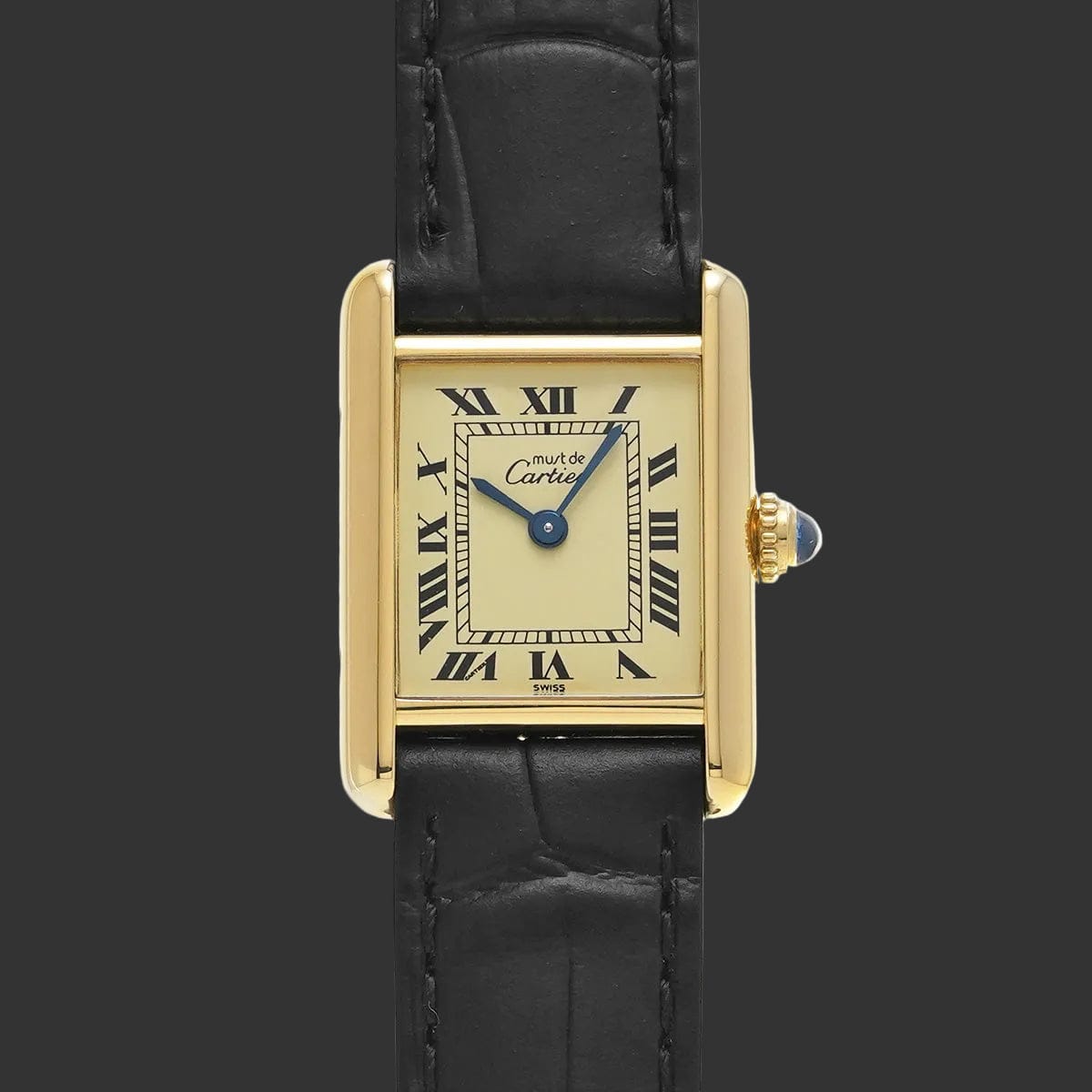 Cartier Must Tank Vermeil 5057001 1991 Ivoire
