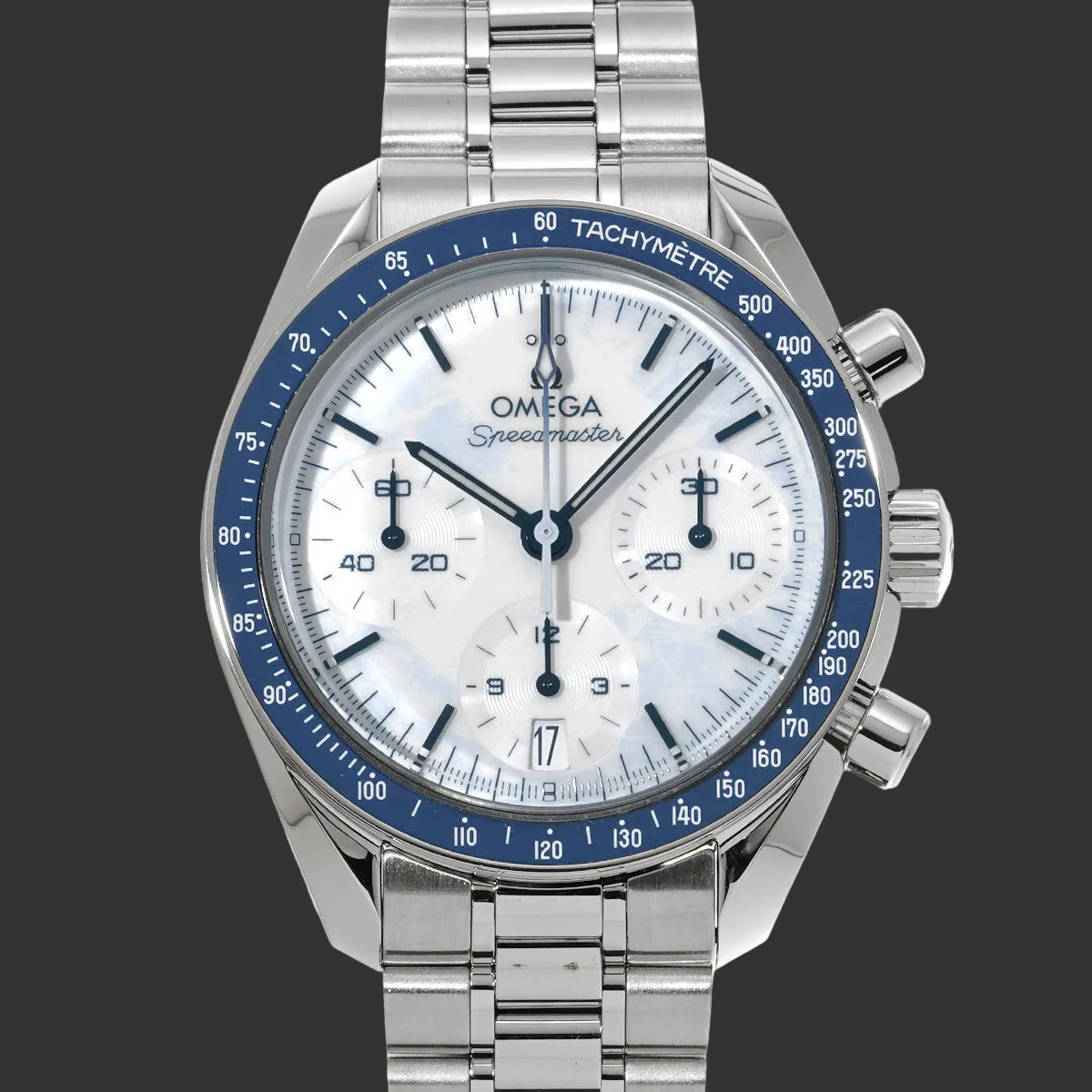 Omega Speedmaster 38 Milano-Cortina 2026 522.30.38.50.04.001 2026 White Stainless Steel