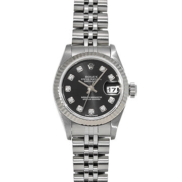 Rolex Datejust 79174G  Noir Diamant Acier inoxydable