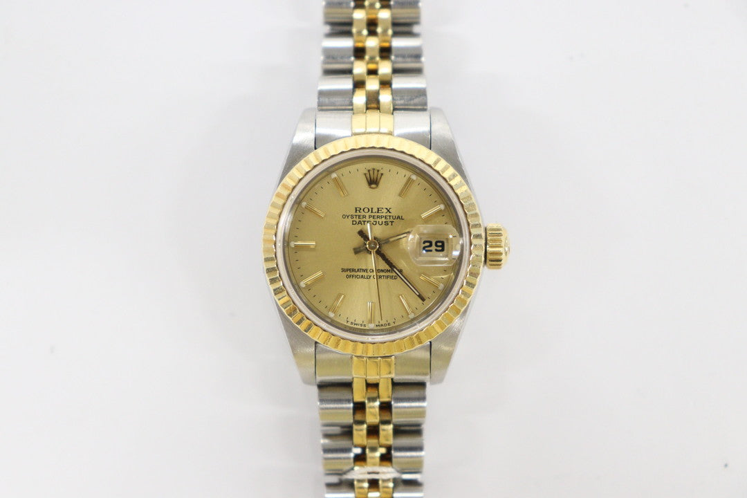 ROLEX 69173 gold bar hole jubilee