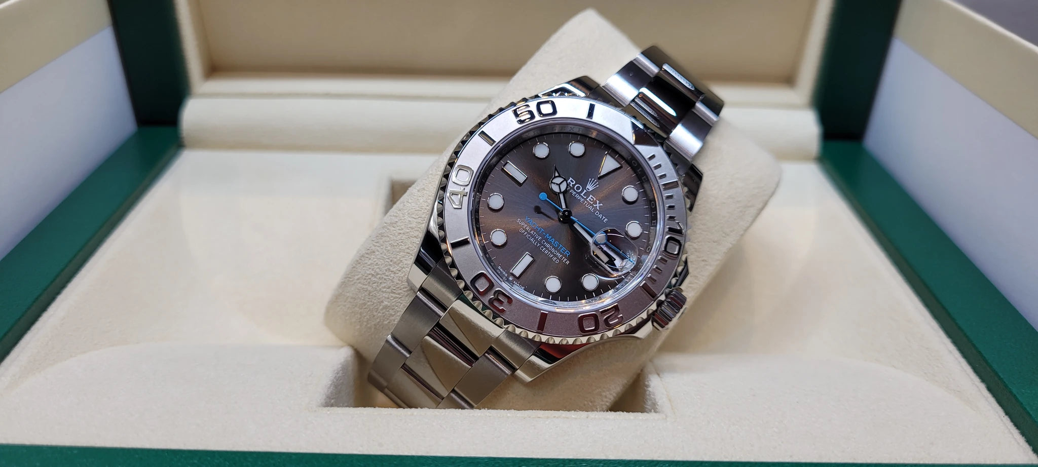 Rolex Yacht-Master 126622 2022 Ardoise  Acier inoxydable