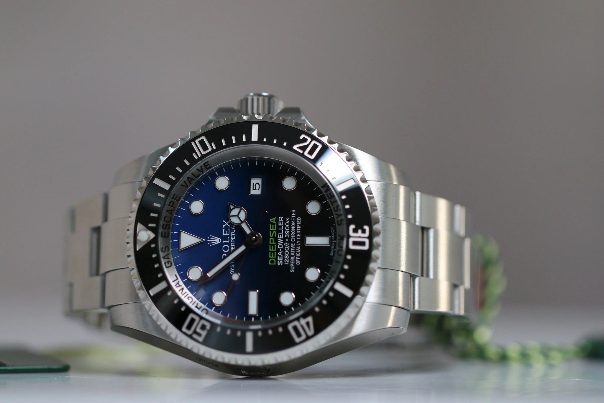 Rolex Sea-Dweller Deepsea 116660 2015 Bleu D  Acier inoxydable