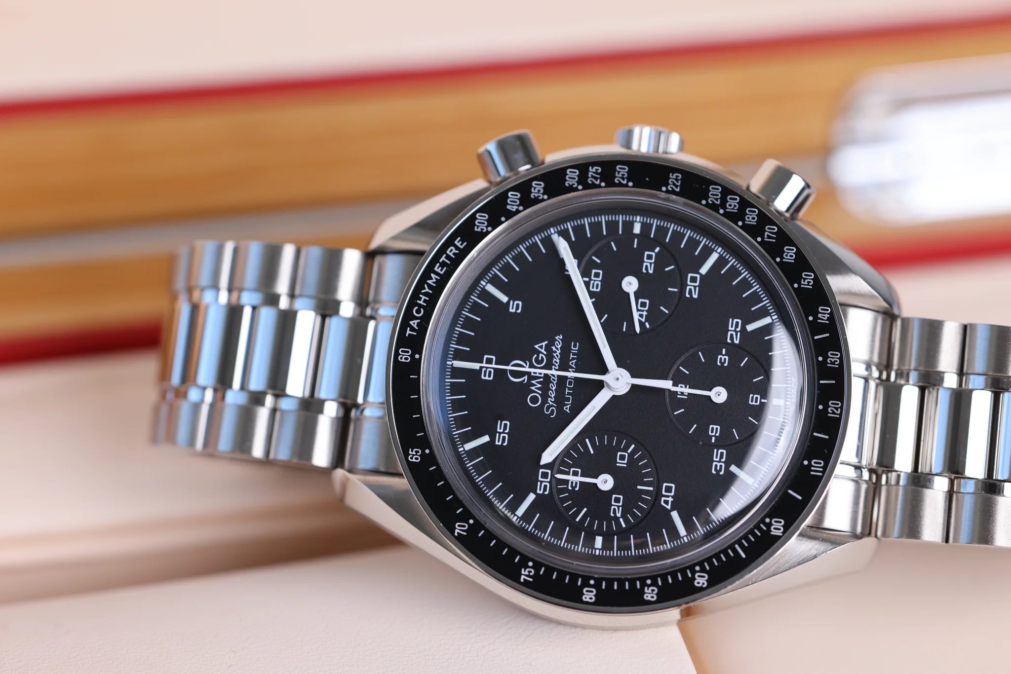 Omega Speedmaster Automatique 3510.50  Noir Acier inoxydable