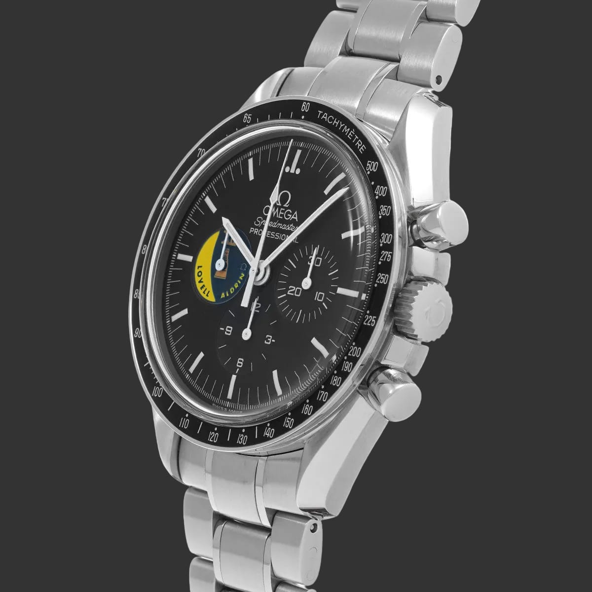 Omega Speedmaster Professional Missions Gemini 12 3597.10 Schwarzer Edelstahl