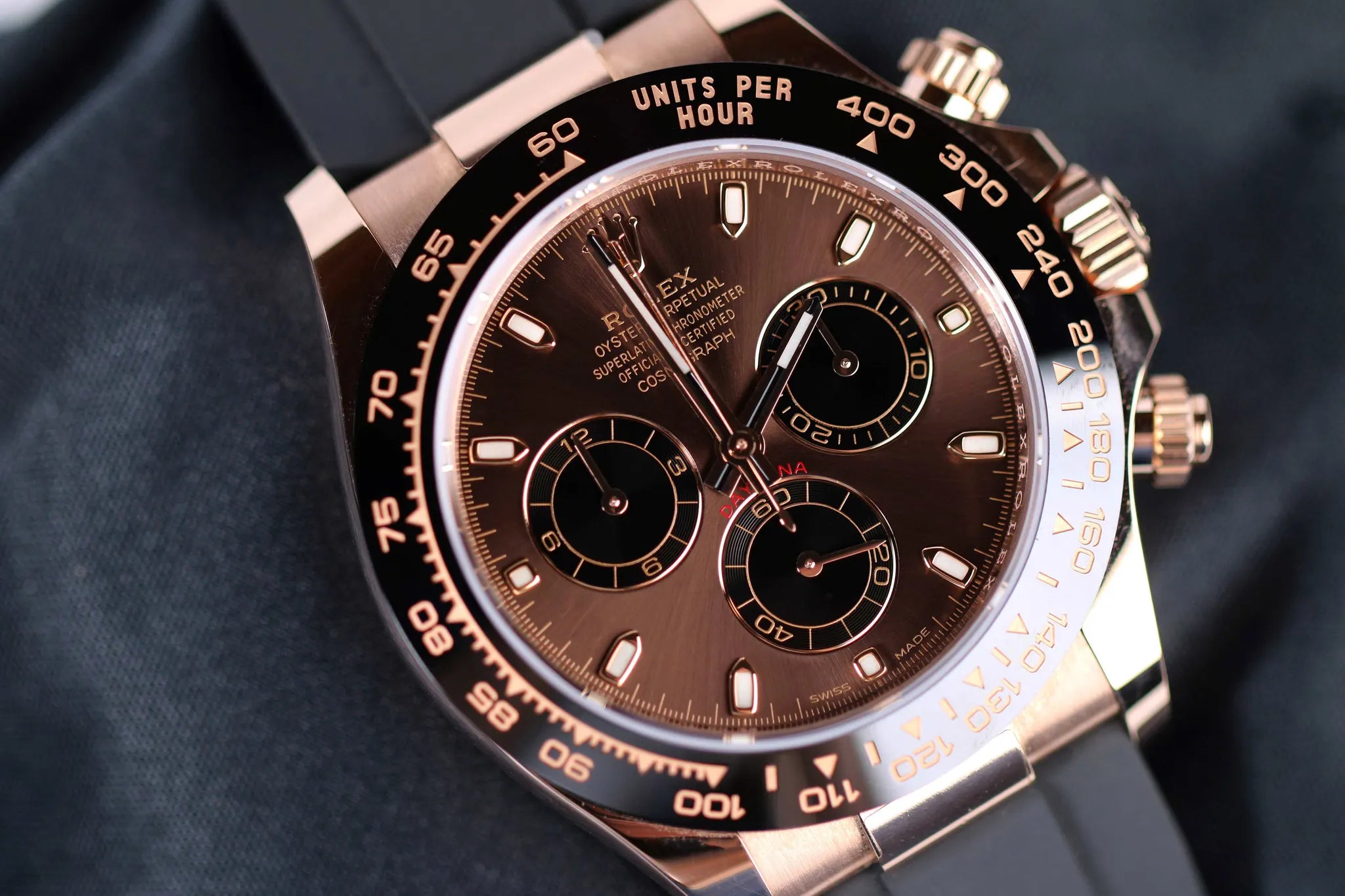Rolex Cosmograph Daytona 116515LN 2025 Marron chocolat Or Everose