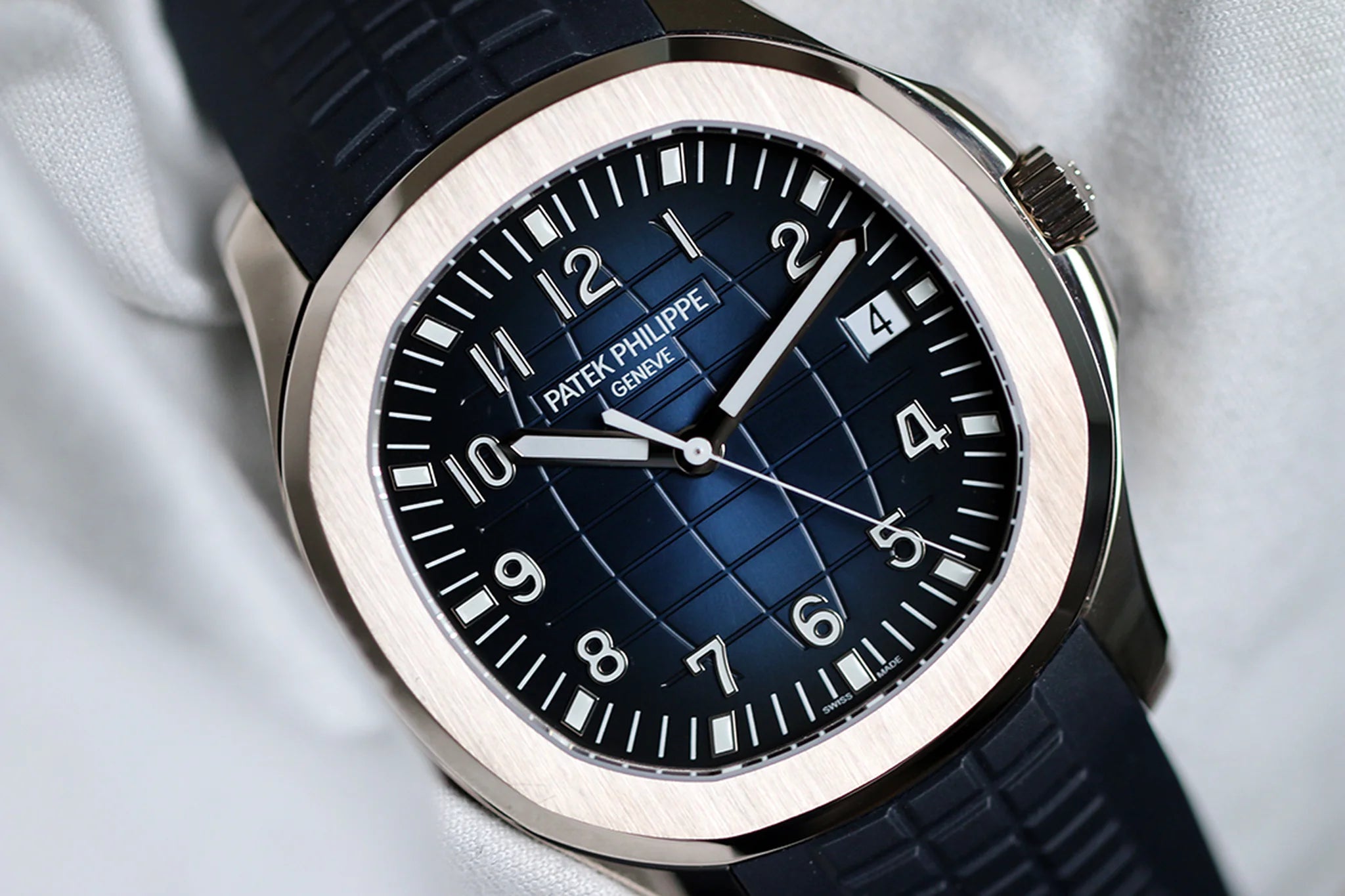 Patek Philippe Aquanaut 5168G-001 2022 Bleu Or blanc