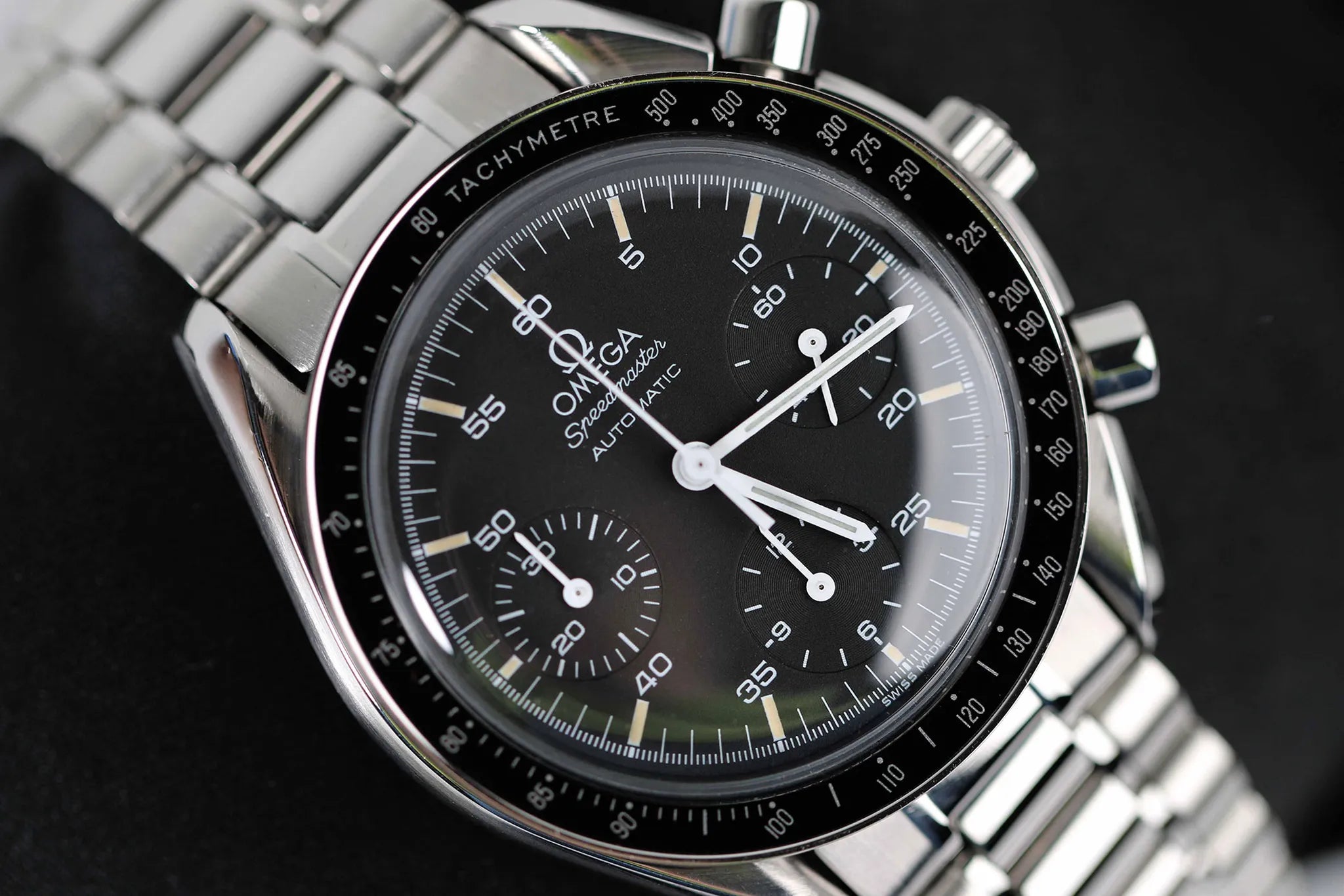 Omega Speedmaster Automatic 3510.50 1995 Noir Acier inoxydable