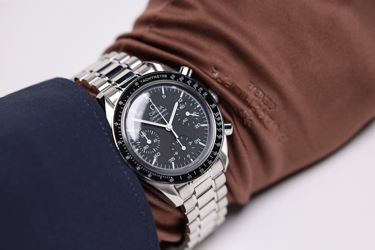 Omega Speedmaster Automatic 3510.50 2005 Schwarz Edelstahl