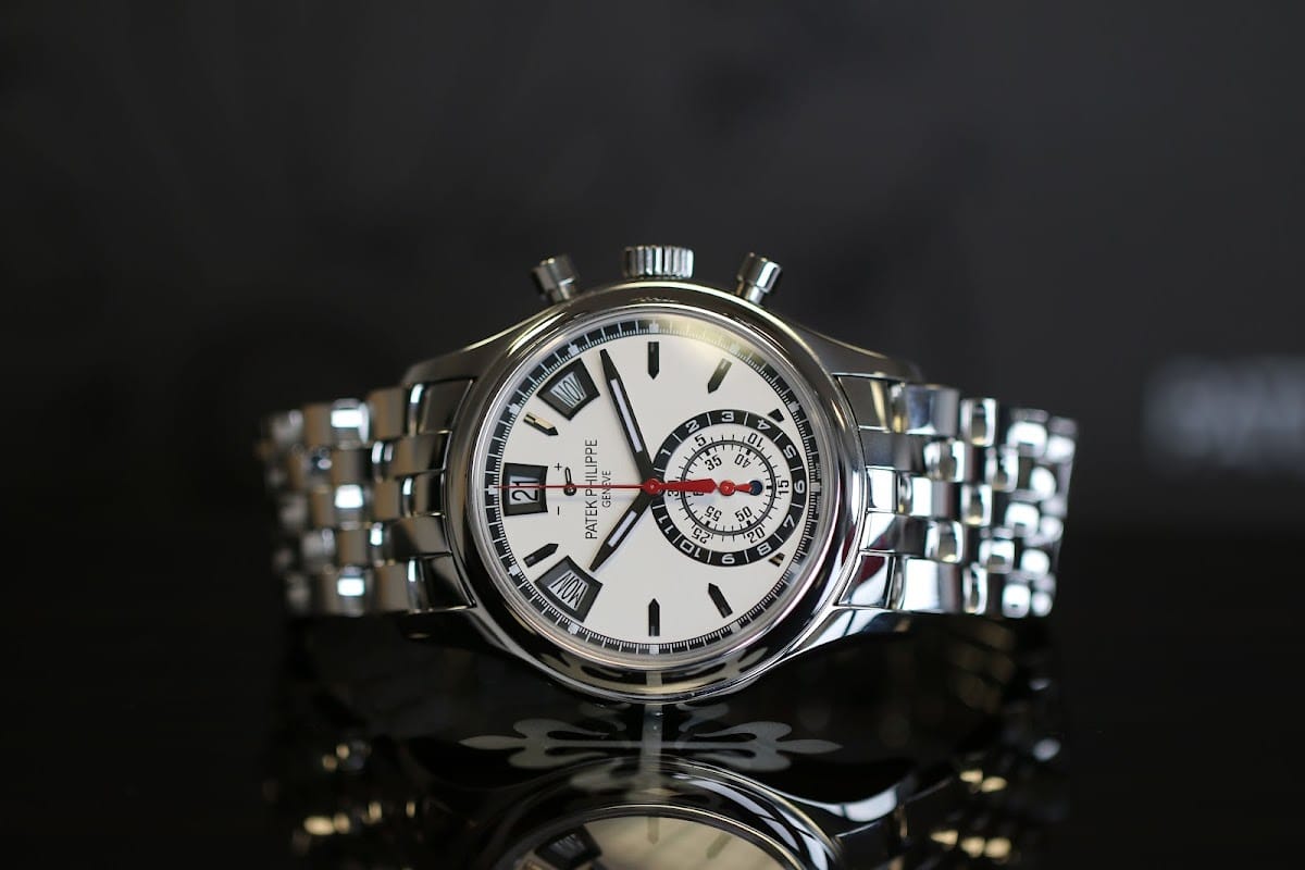 Patek Philippe Annual Calendar Chronograph 5960/1A-001 2016 Silver Stainless Steel
